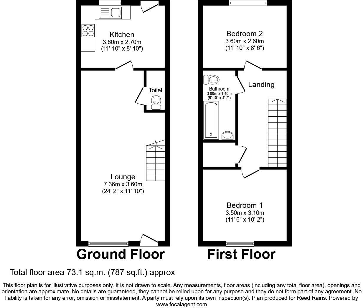 Rock Farm Mews, Wheatley Hill, Durham, DH6 floorplan