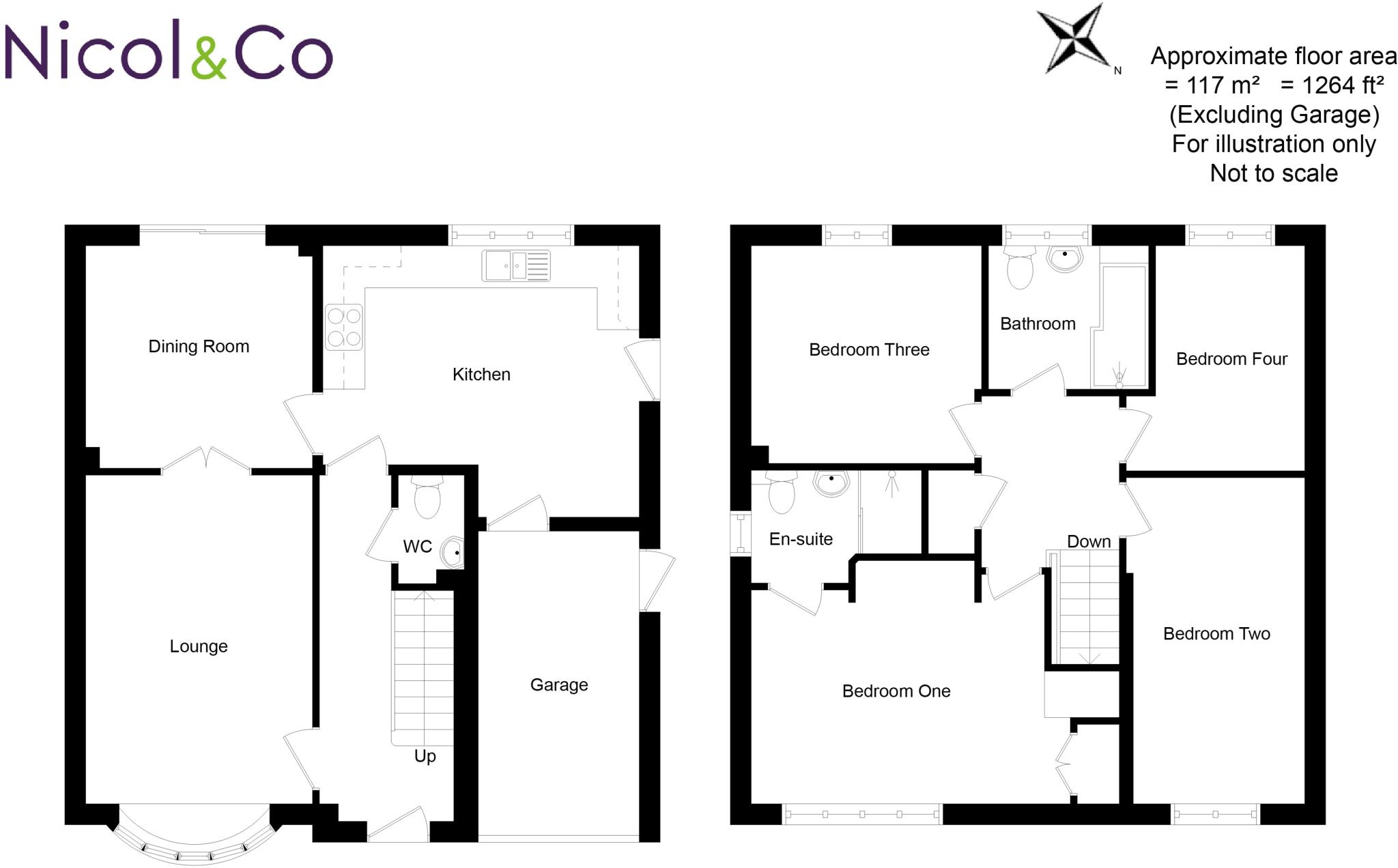 Hawthorn Rise, Tibberton, Droitwich Spa, Worcestershire, WR9 floorplan