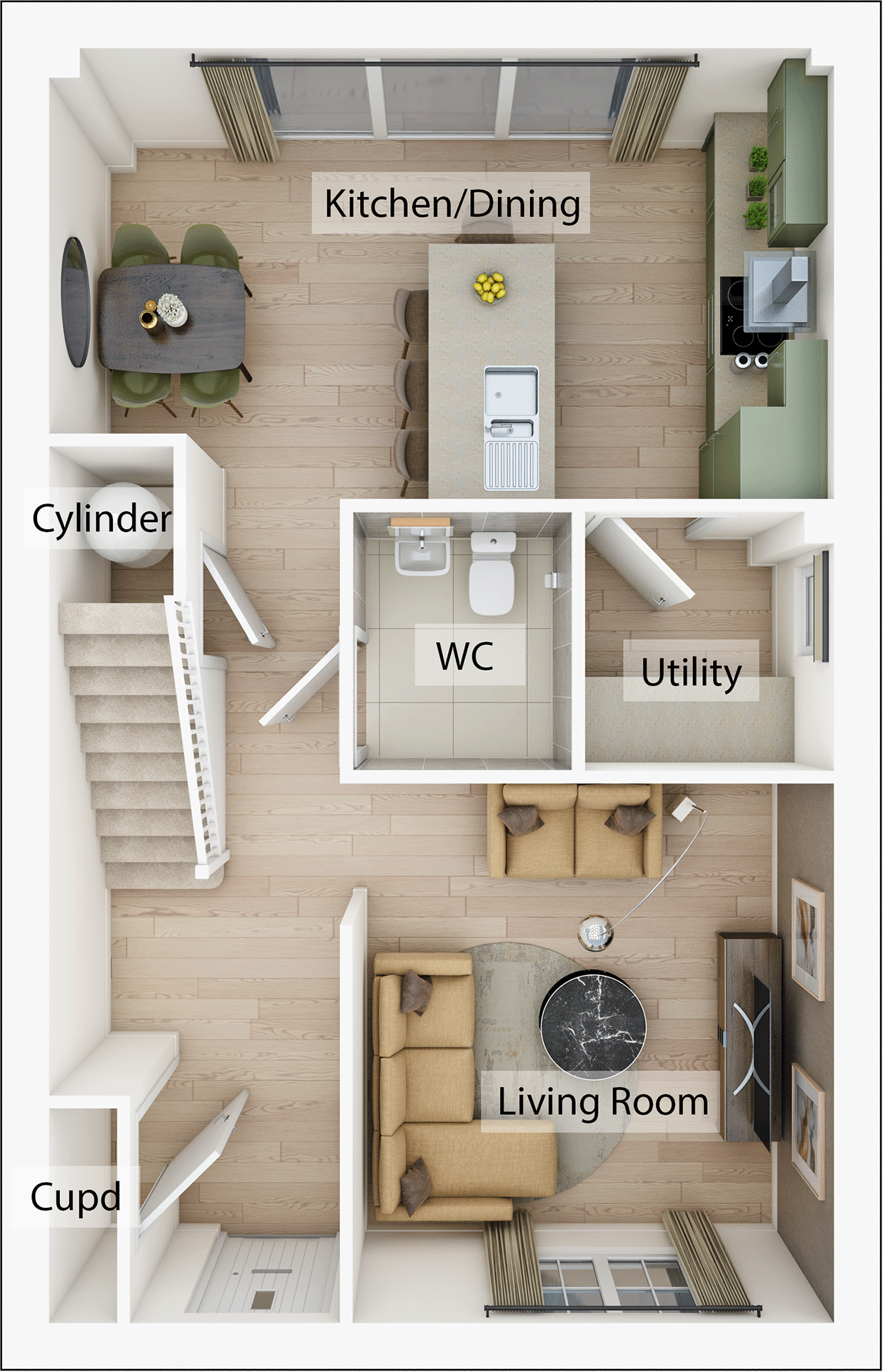 The Avenue, 
Encombe Street, 
Plymouth, 
Devon, 
PL9 7GH floorplan