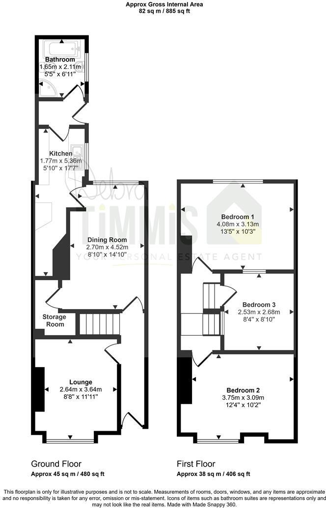 Cotesheath Street, Hanley floorplan