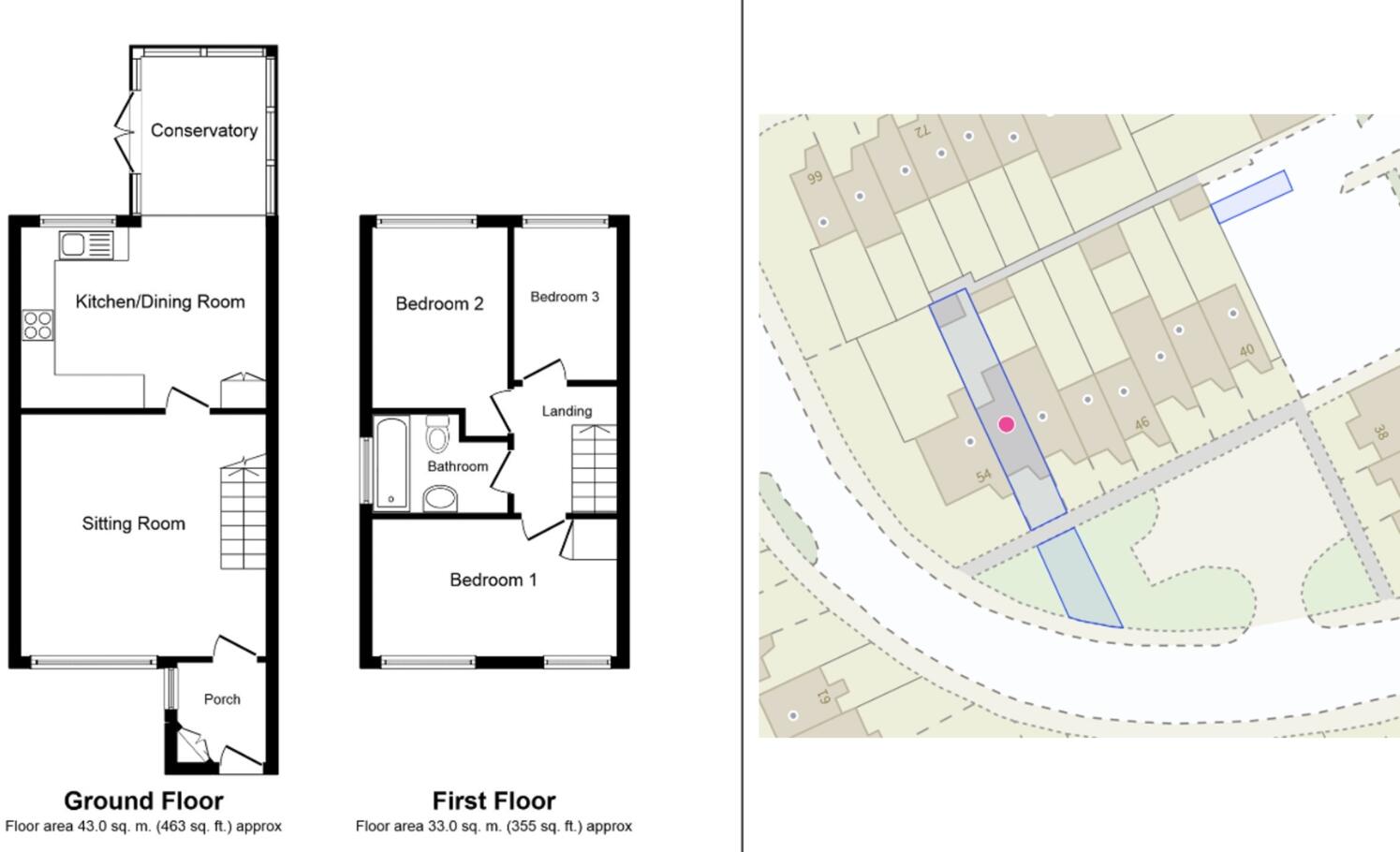 52, Avondale Close, Surrey floorplan