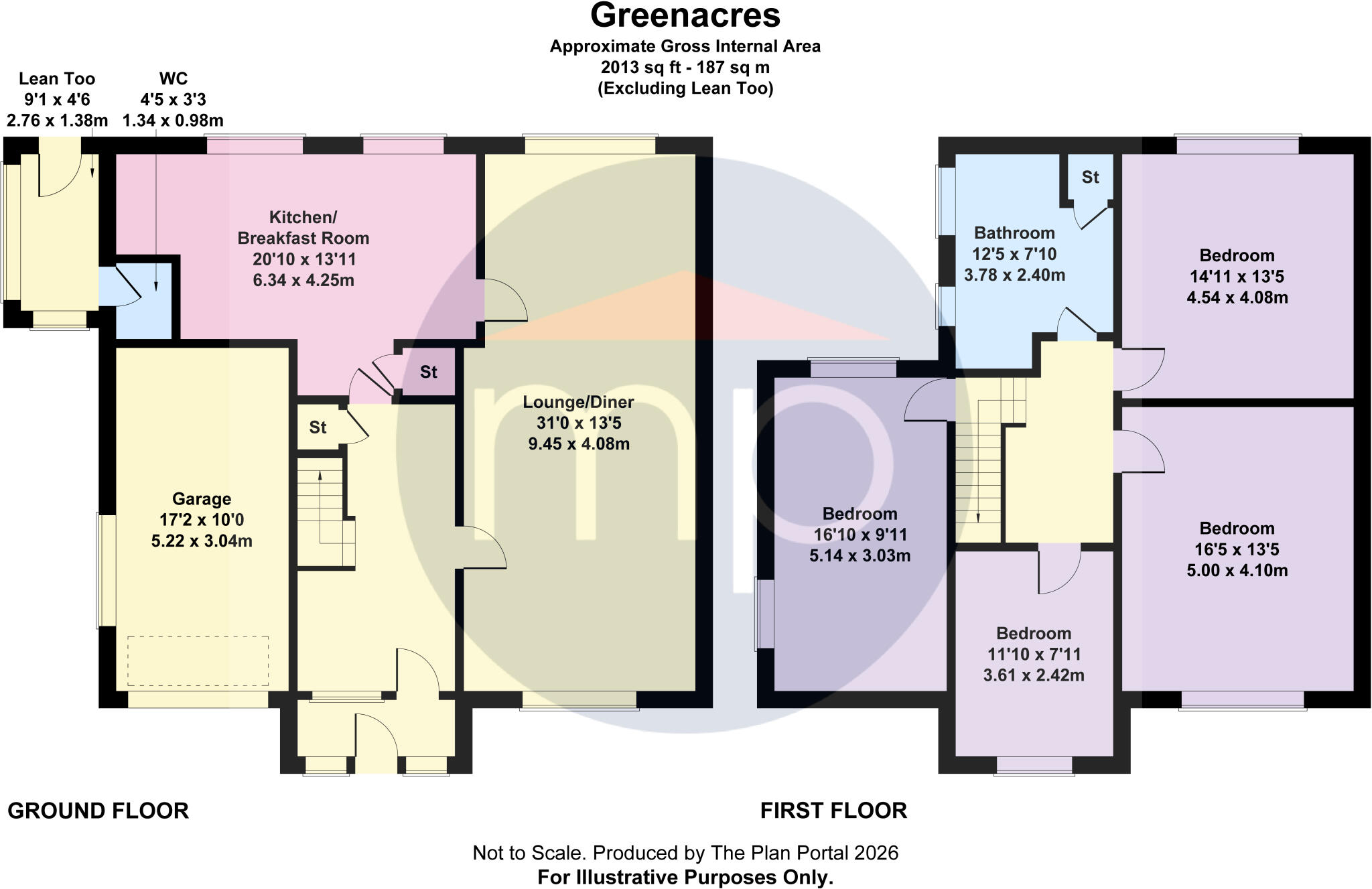 Greenacres, Stainton floorplan