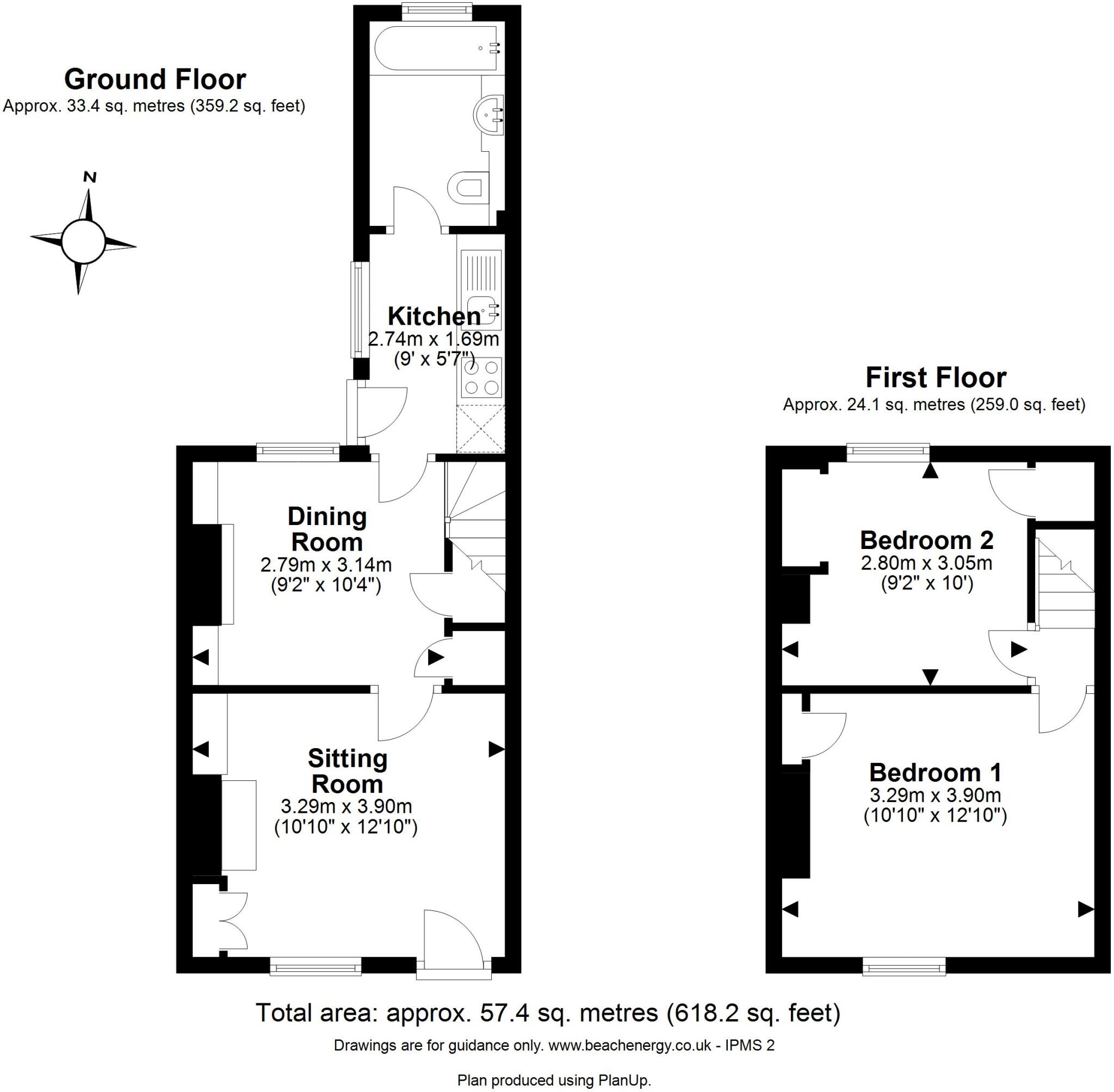 Bateman Street, Cambridge floorplan