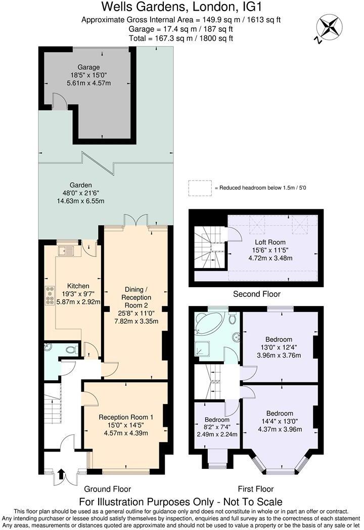 Wells Gardens, Ilford floorplan