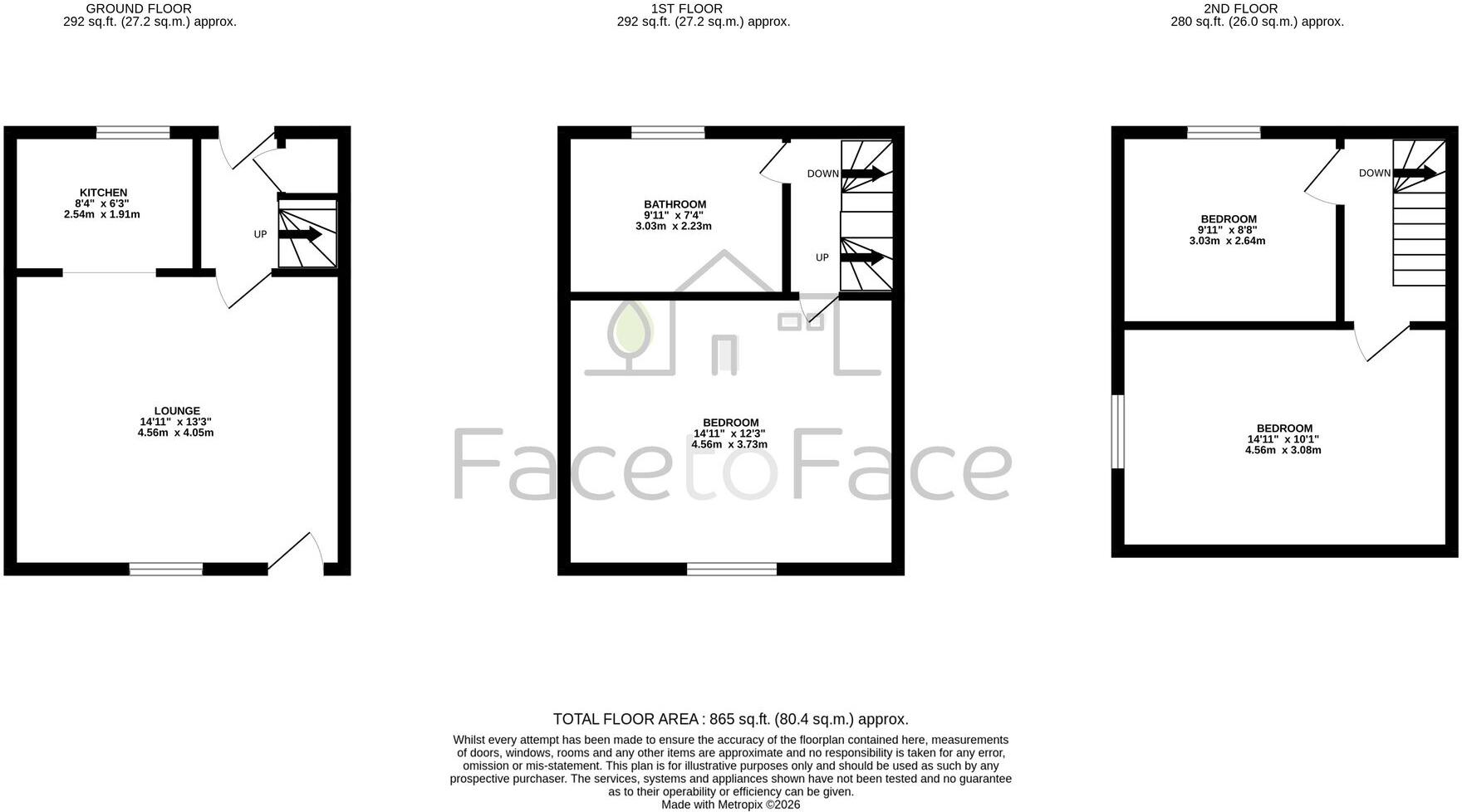 Der Street, Todmorden, OL14 floorplan