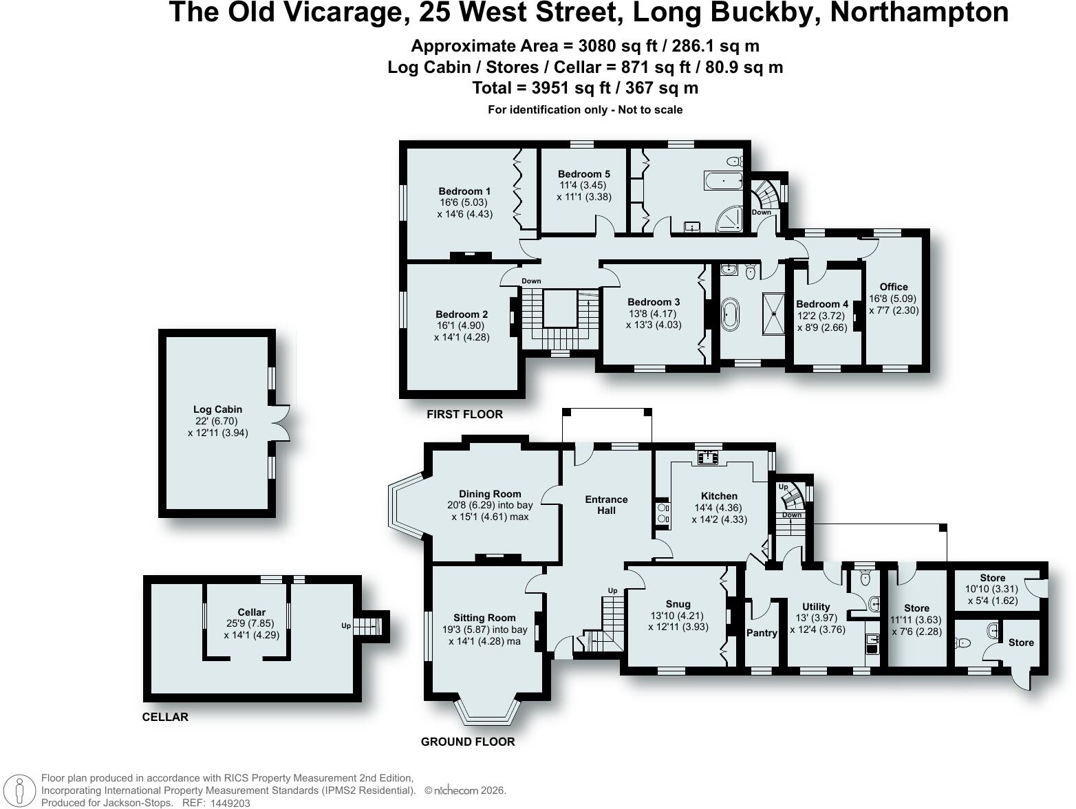 West Street, Long Buckby, Northampton, NN6 floorplan