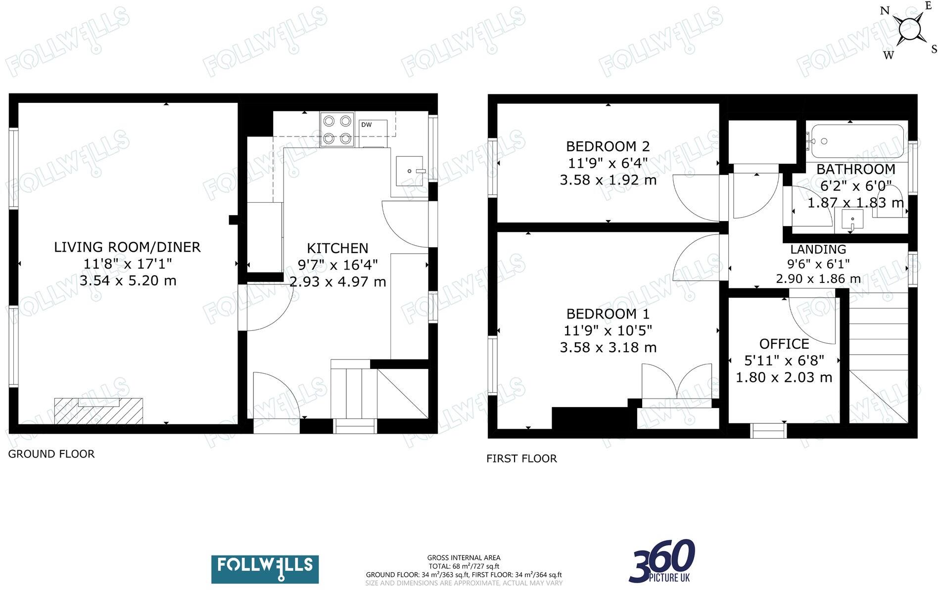 Chorlton Moss, Baldwins Gate, ST5 floorplan