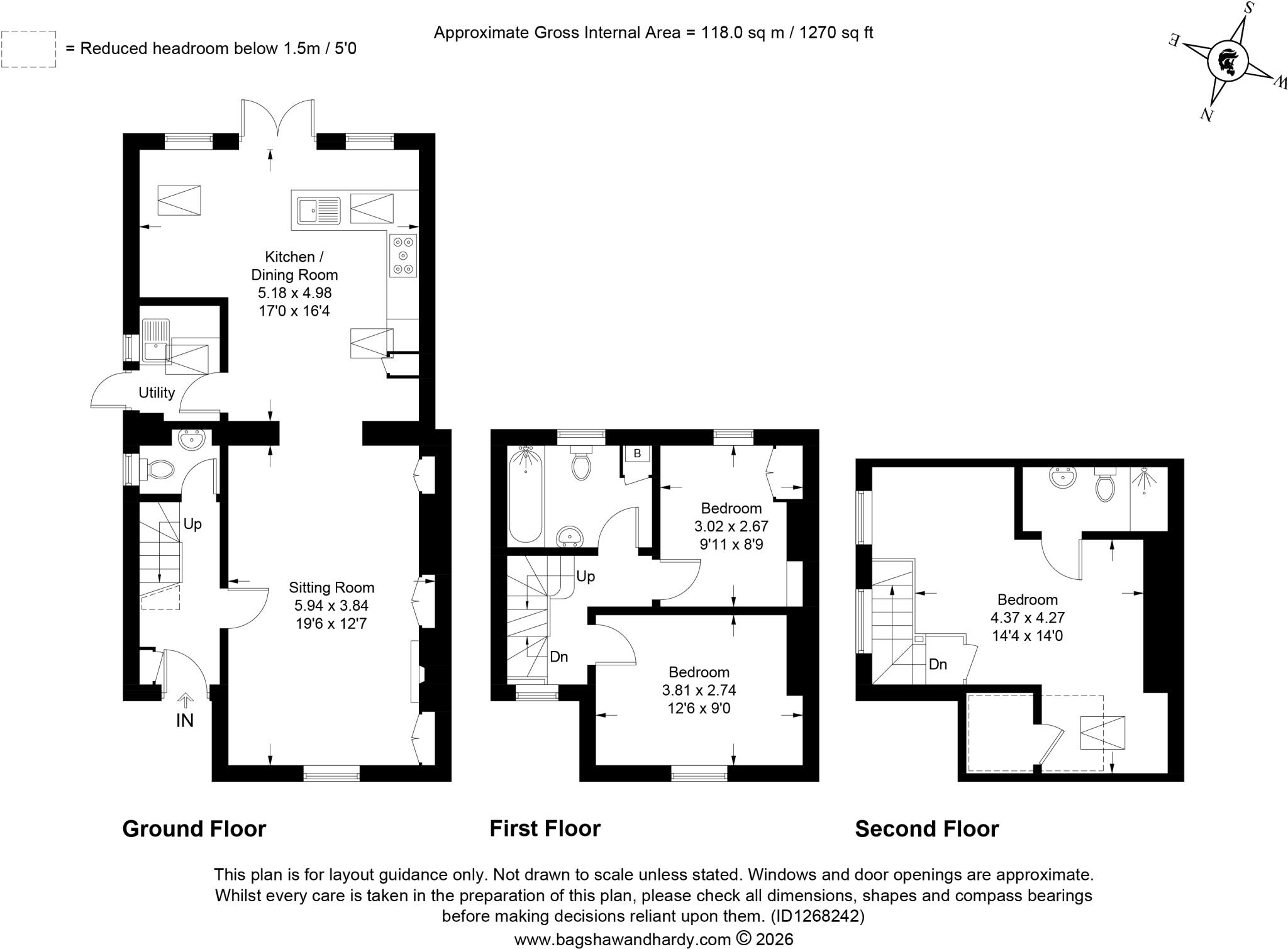 South Albert Road, Reigate, Surrey, RH2 floorplan