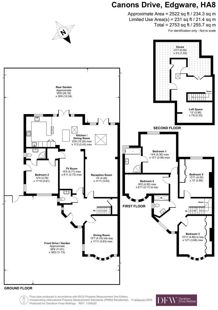 Canons Drive, Edgware, HA8 floorplan