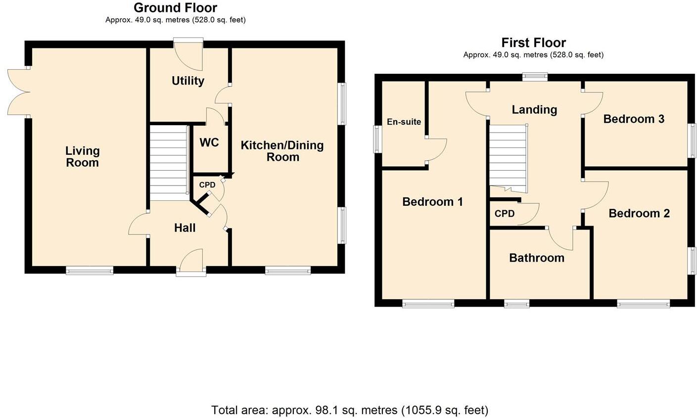 Gamble Avenue, Fleckney, Leicester floorplan