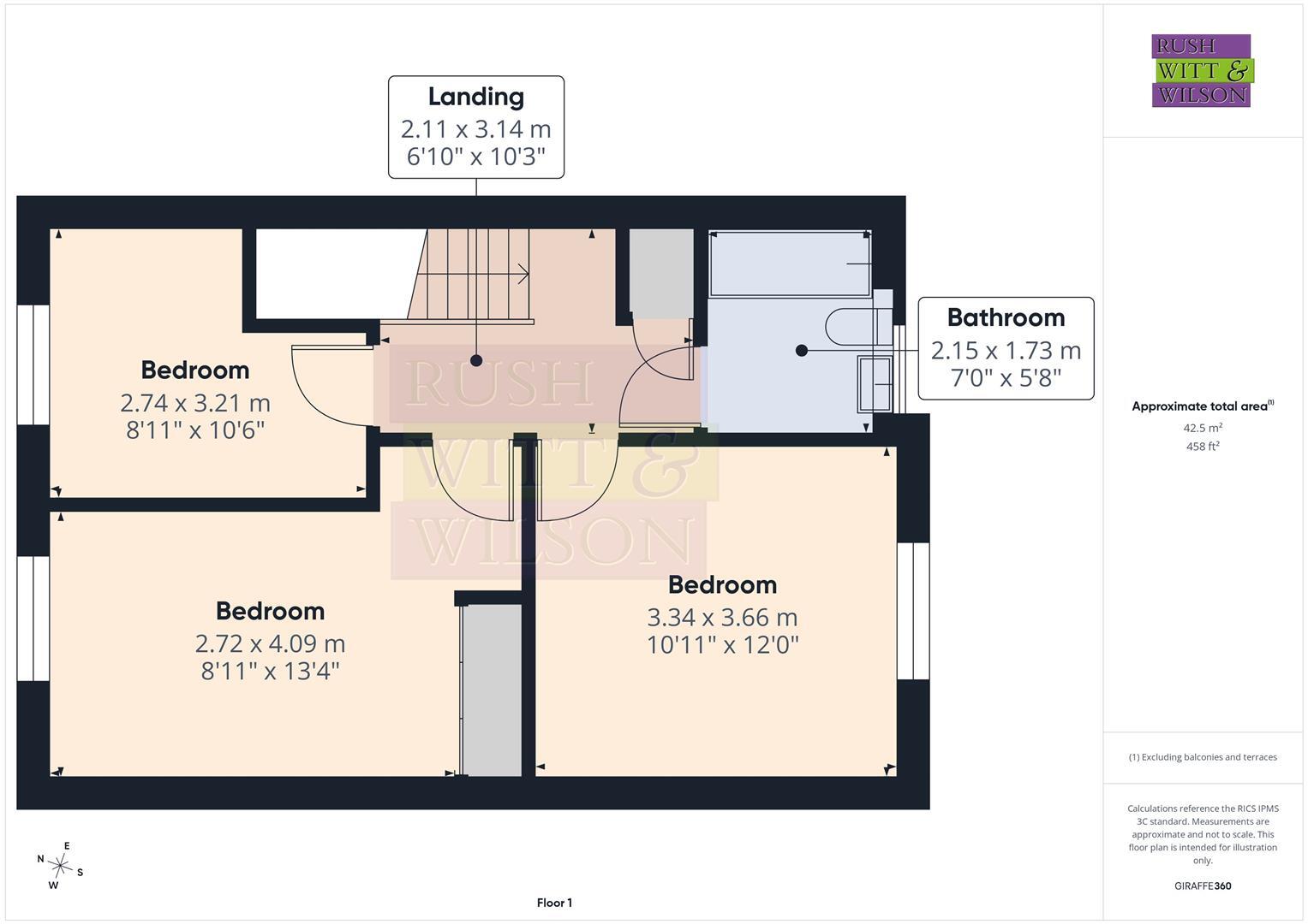 The Spinney, Battle floorplan