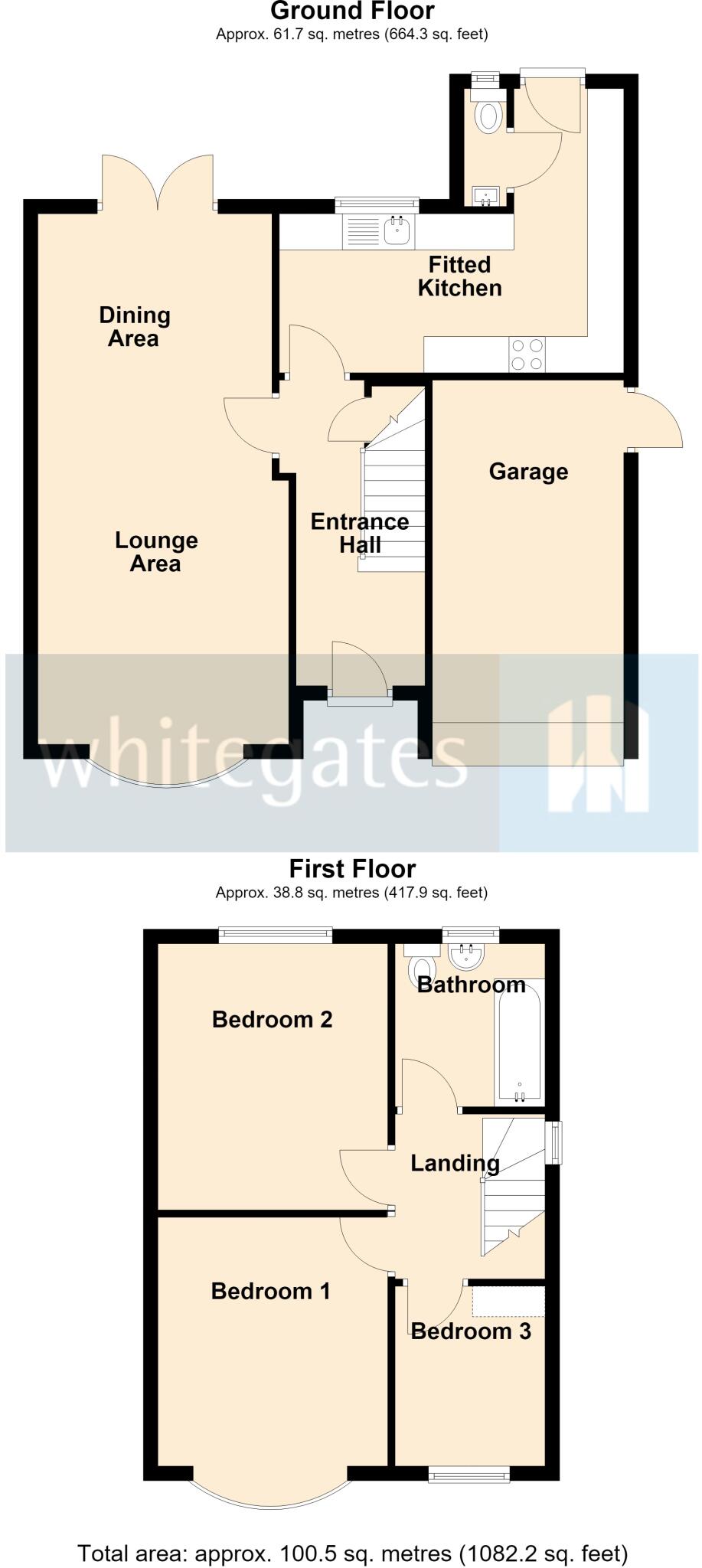 Warner Avenue, Pogmoor, Barnsley, S75 floorplan