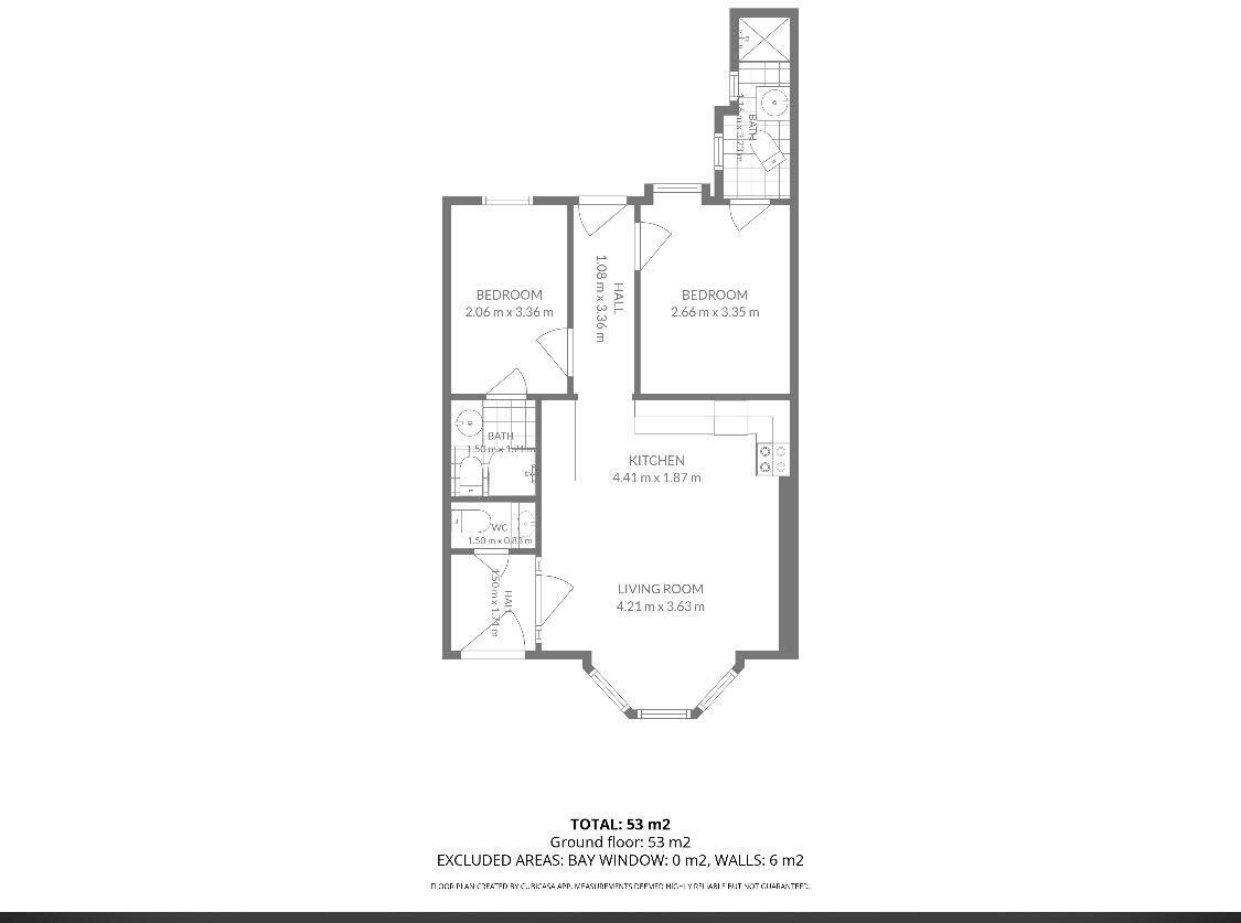 Frobisher Terrace, Falmouth floorplan