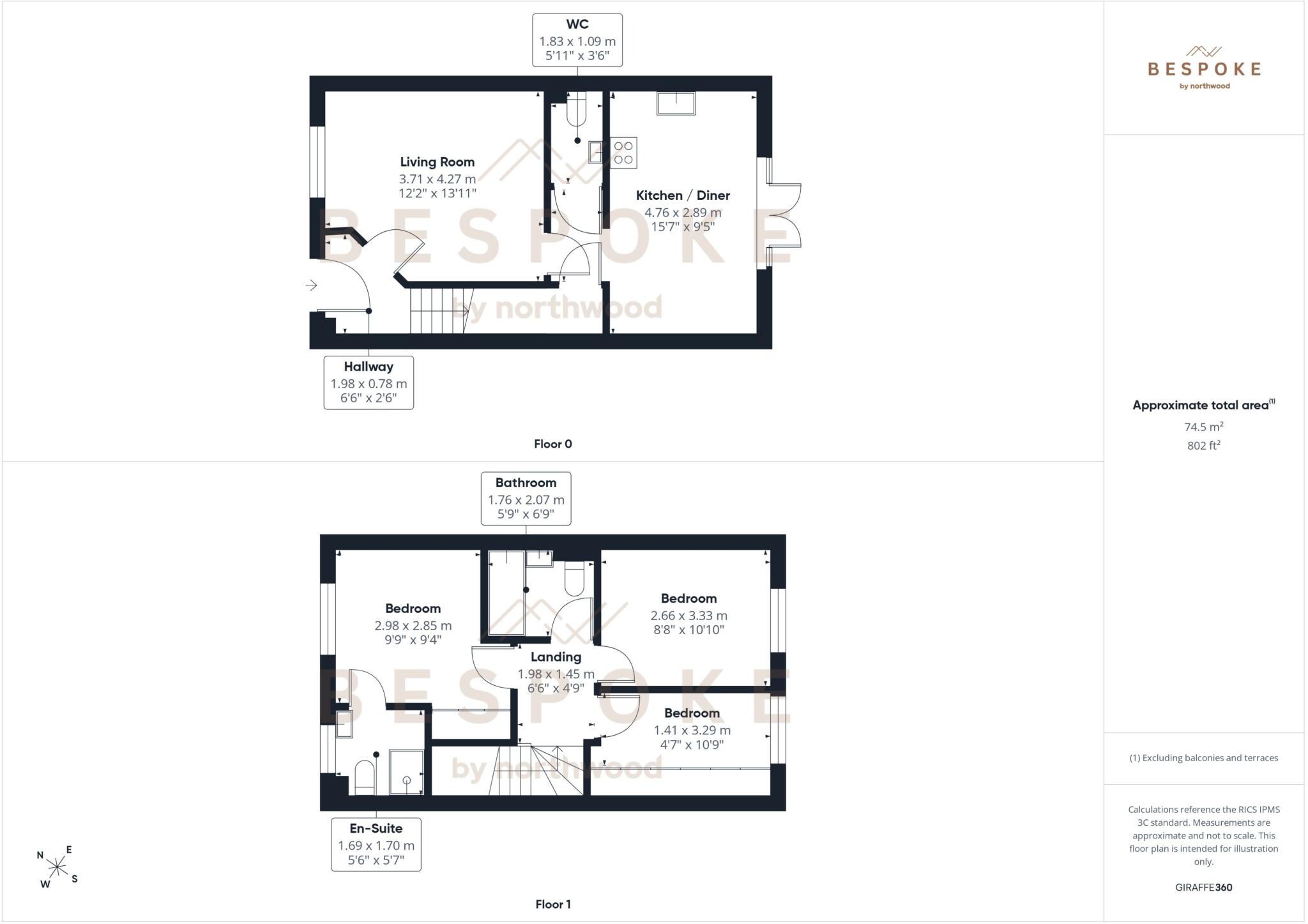 Price Close, Moston, Sandbach, CW11 floorplan