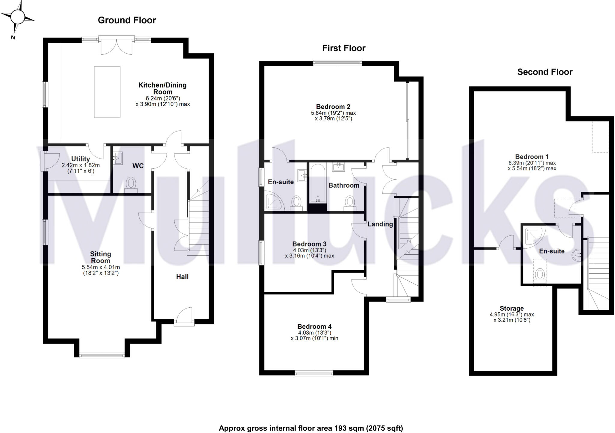 5, Pastures Close, Newport, Nr Saffron Walden, Essex, CB11 floorplan