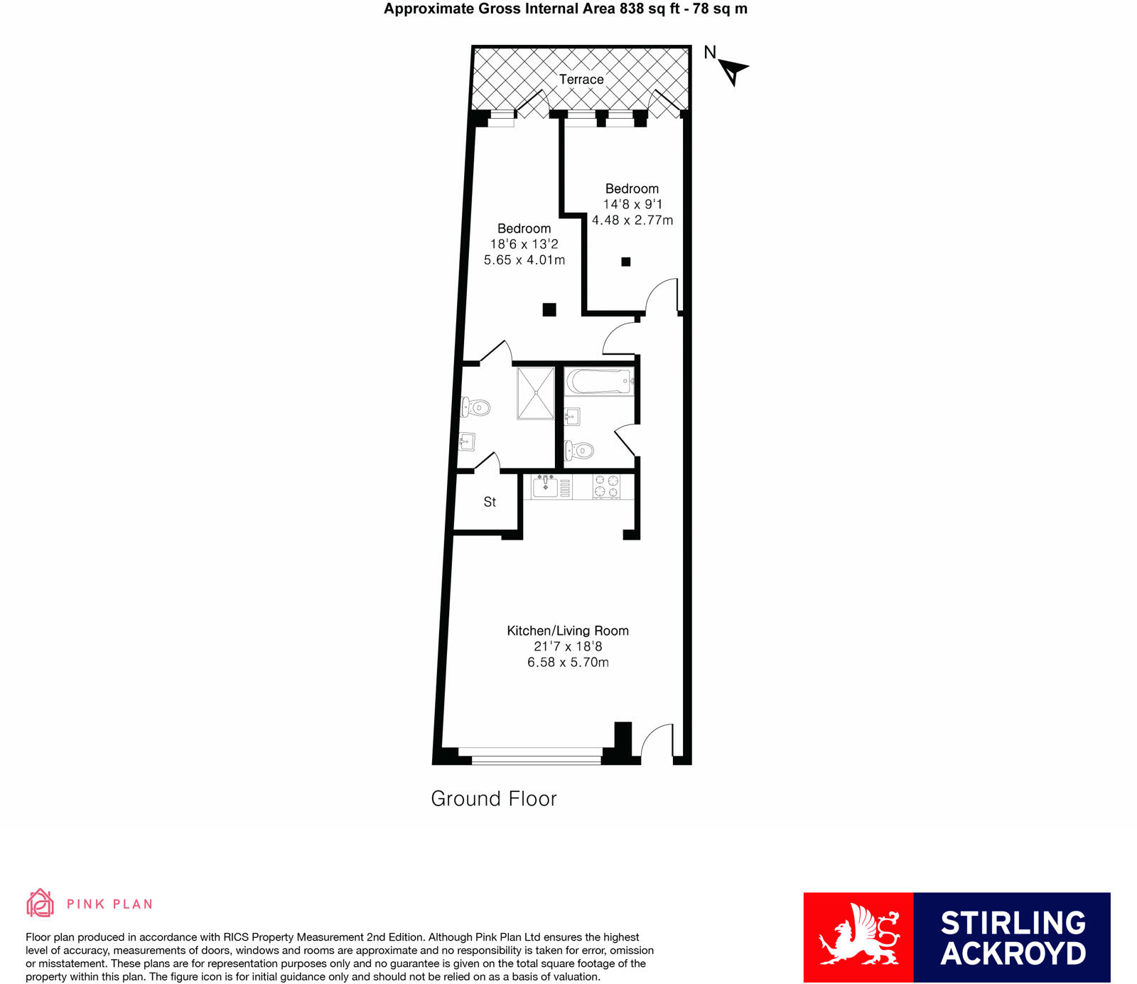Copenhagen Place, London, E14 floorplan