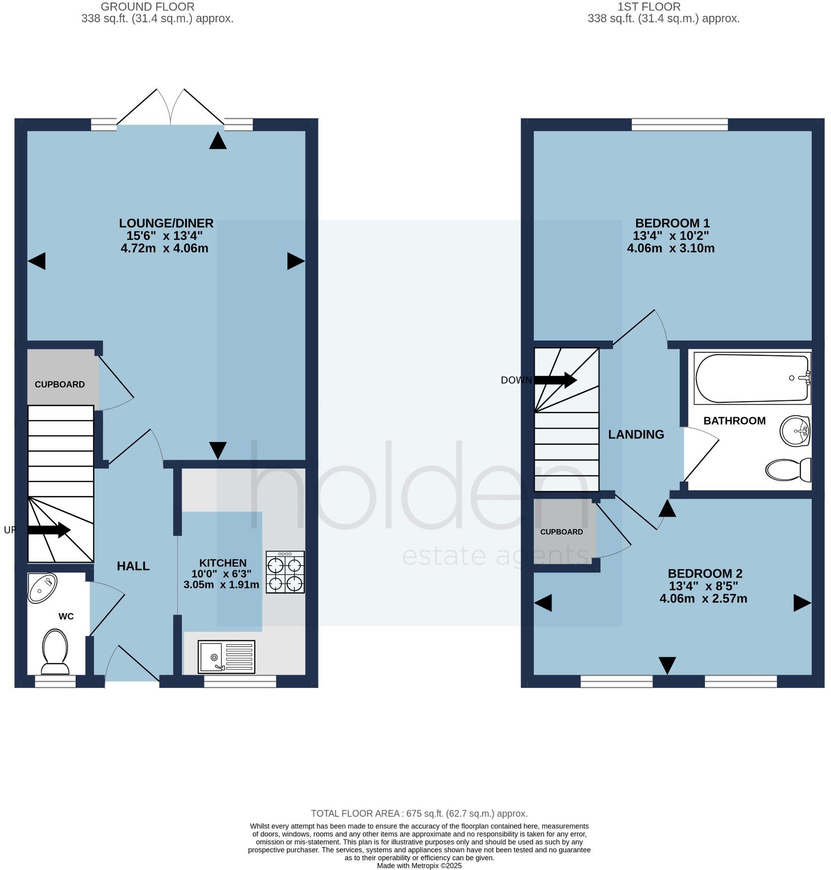 Meteor Drive, Maldon floorplan
