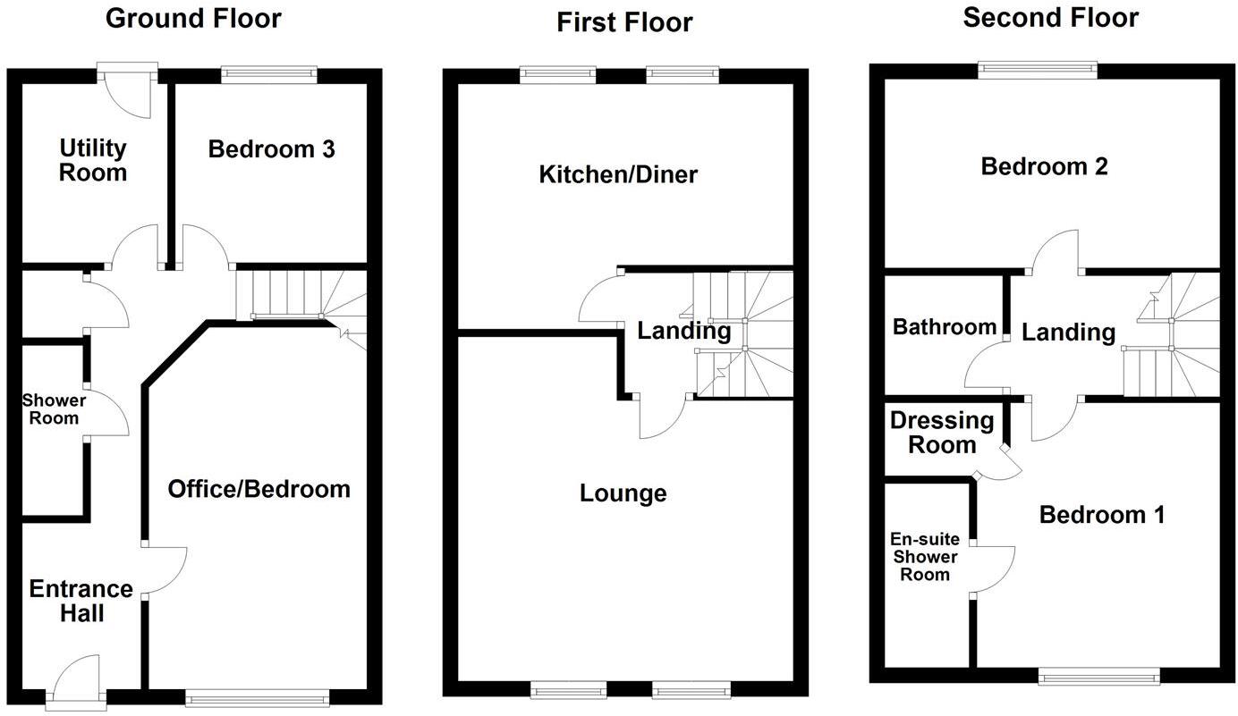 Baring Gould Way, Horbury, Wakefield floorplan