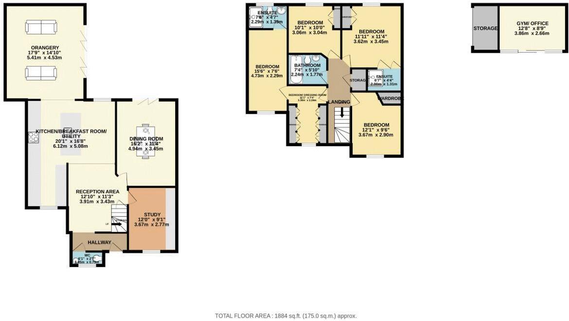 Dorchester Way, Hereford,  HR2 7ZW floorplan