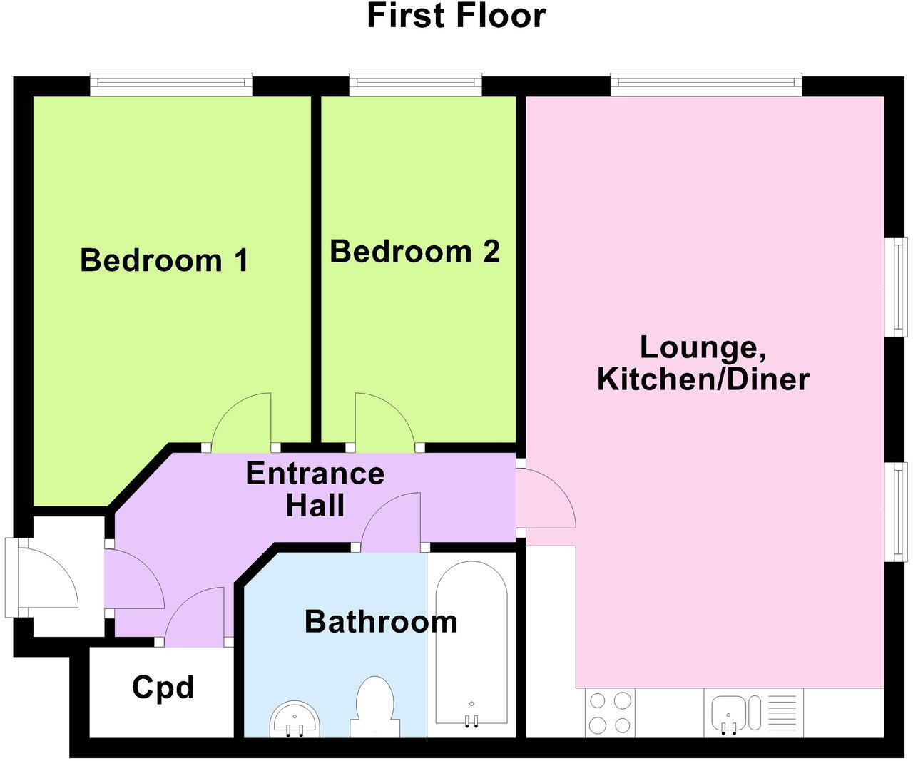 Aston Manor, Banks, PR9 8GX floorplan