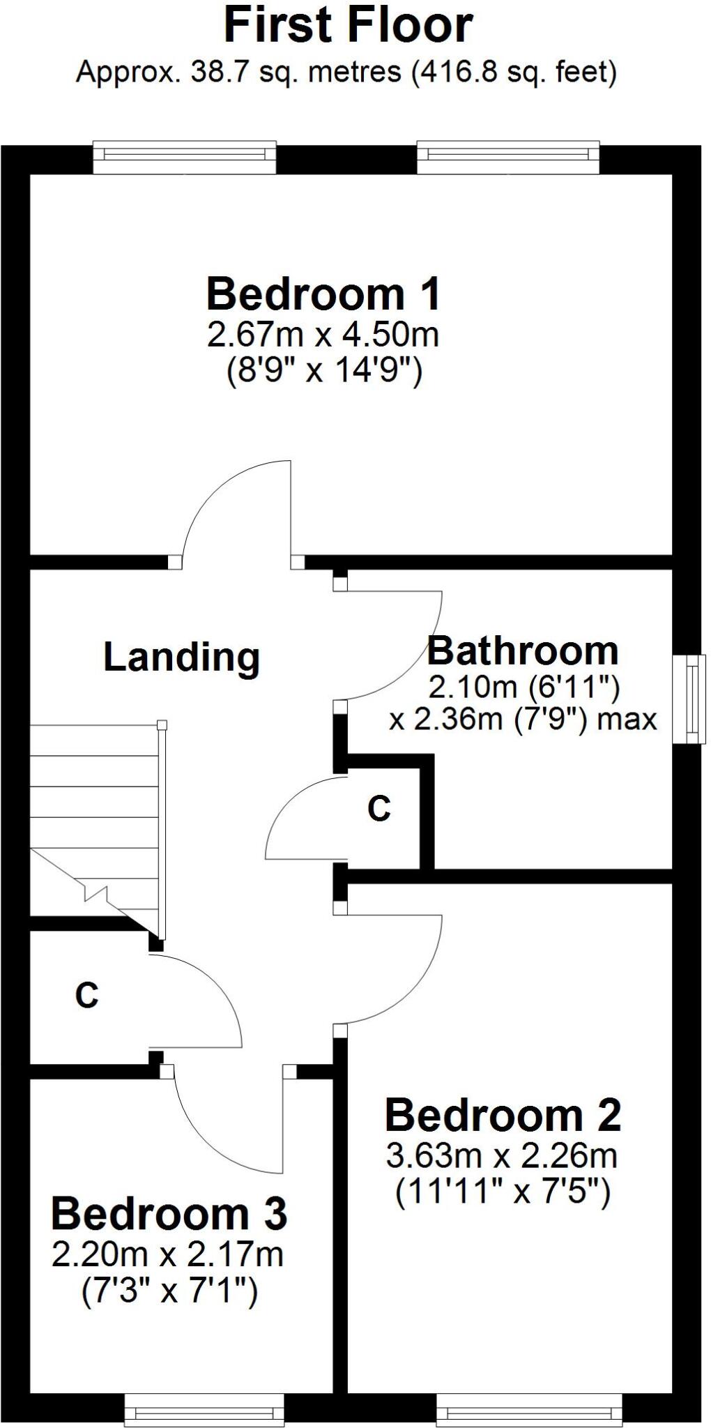Forster Gardens, Wylam, Northumberland, NE41 floorplan