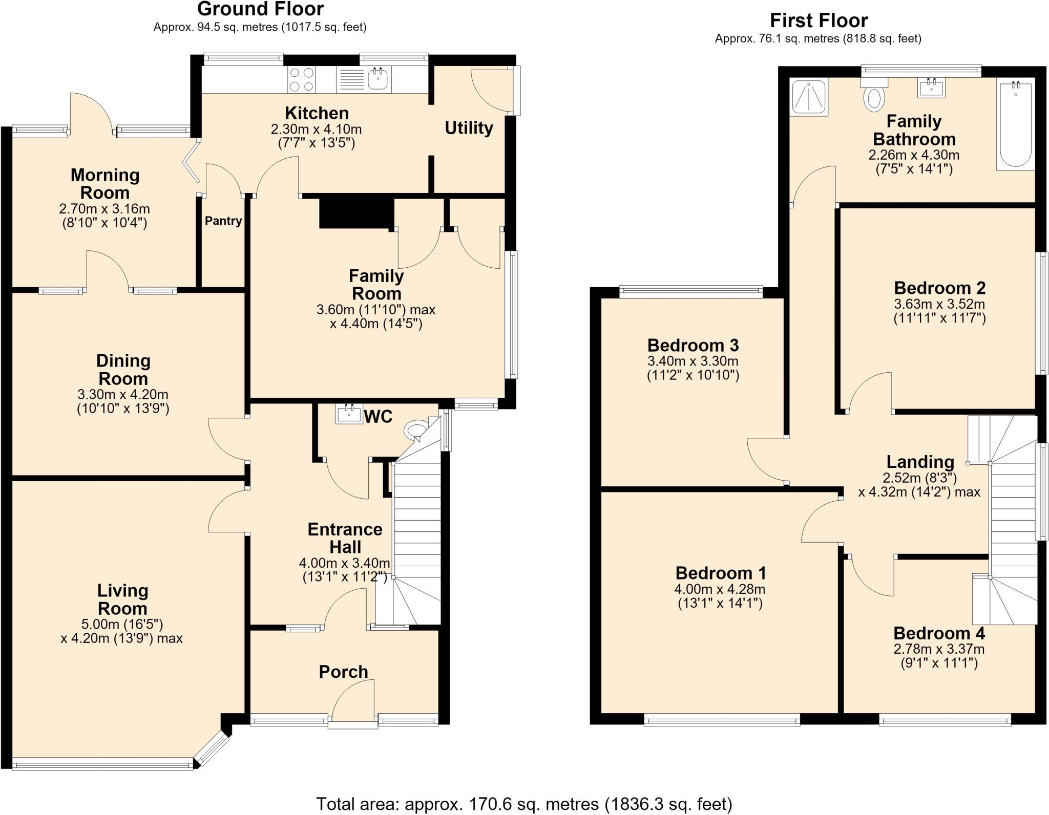 Washway Road, Sale, Trafford floorplan