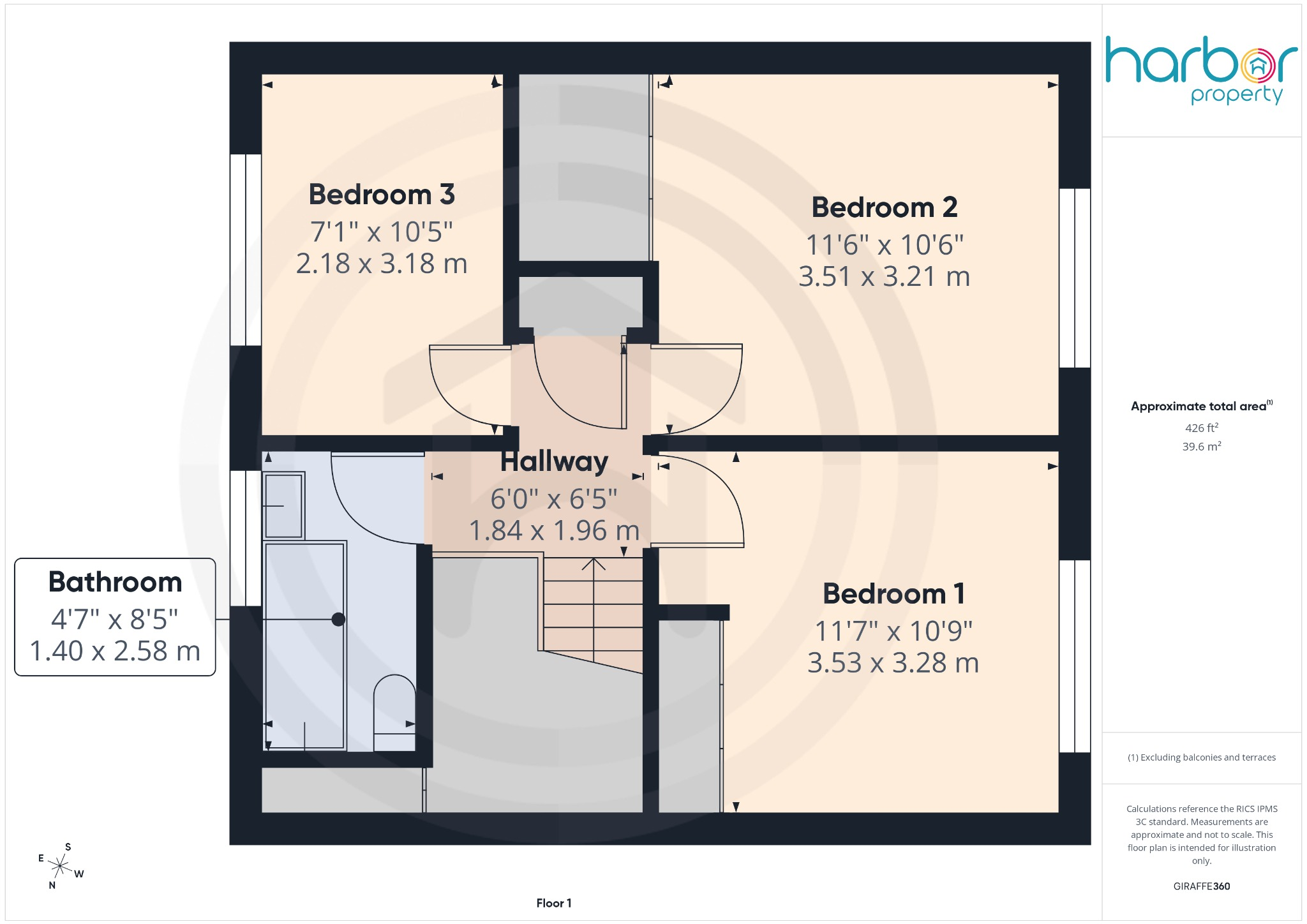 Meadowbank, Livingston, West Lothian, EH54 6EJ floorplan