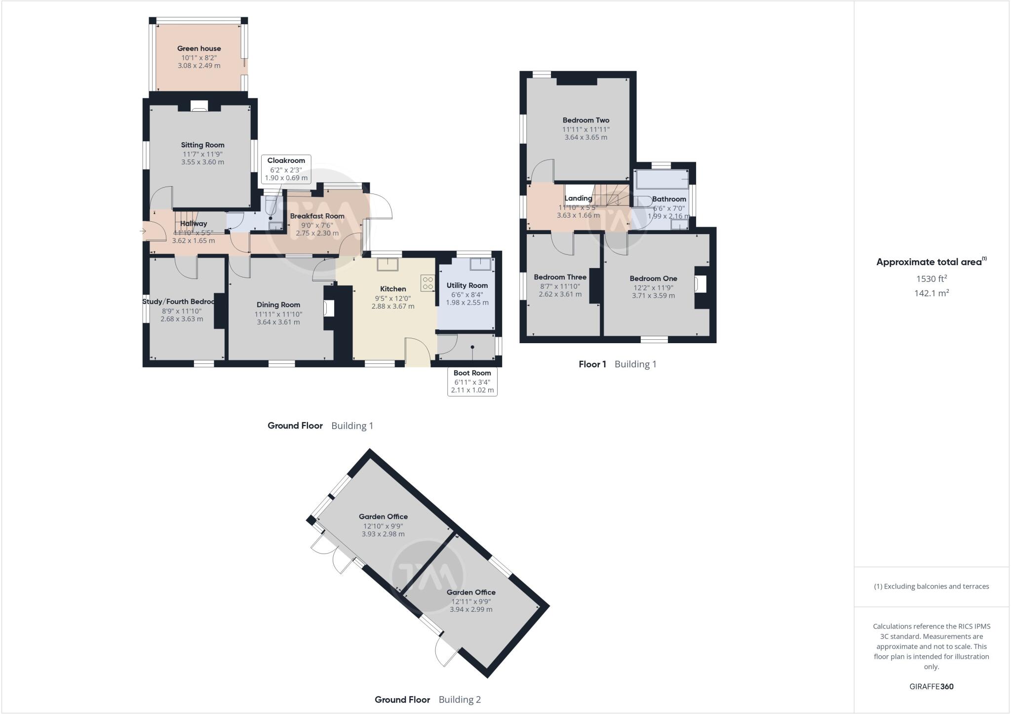 St. Neots Road, Eaton Ford, St. Neots, Cambridgeshire, PE19 floorplan