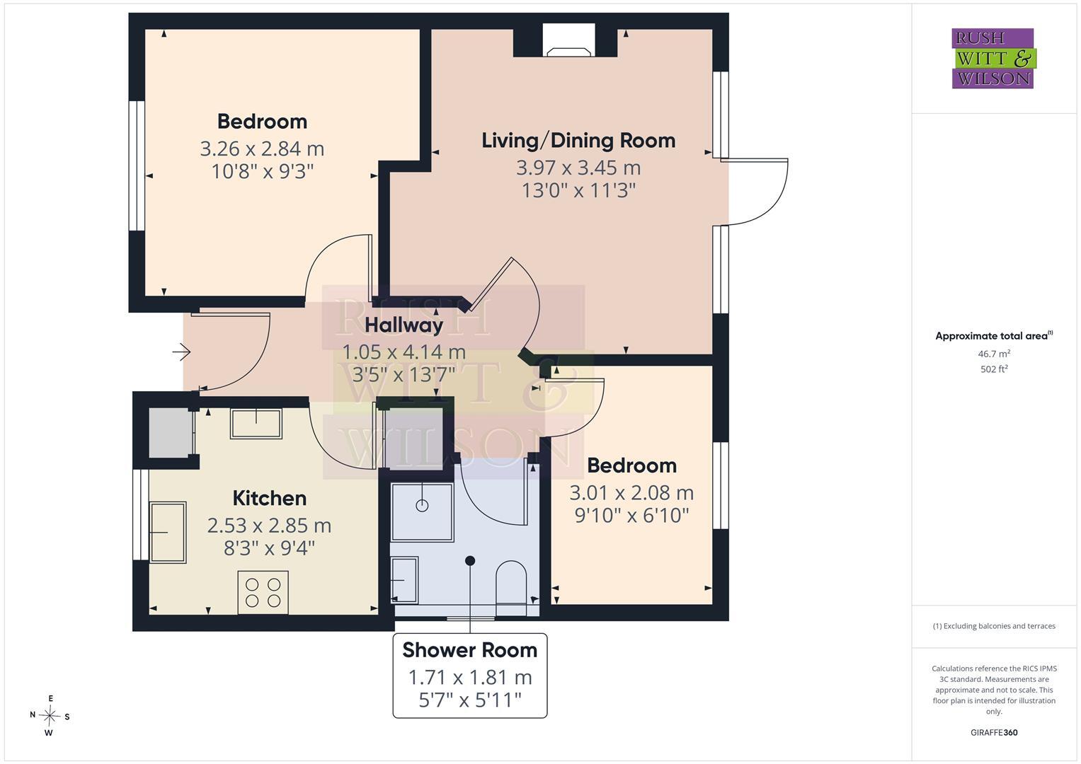 Golden Square, Tenterden floorplan