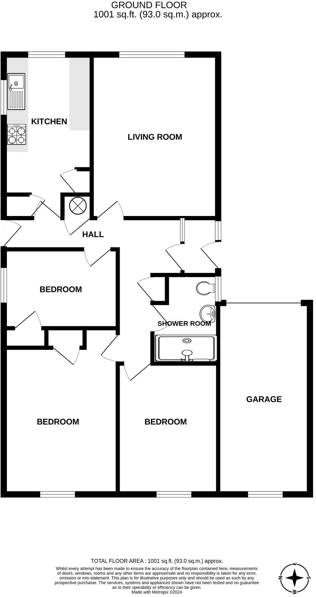 Barton Close, Helston floorplan