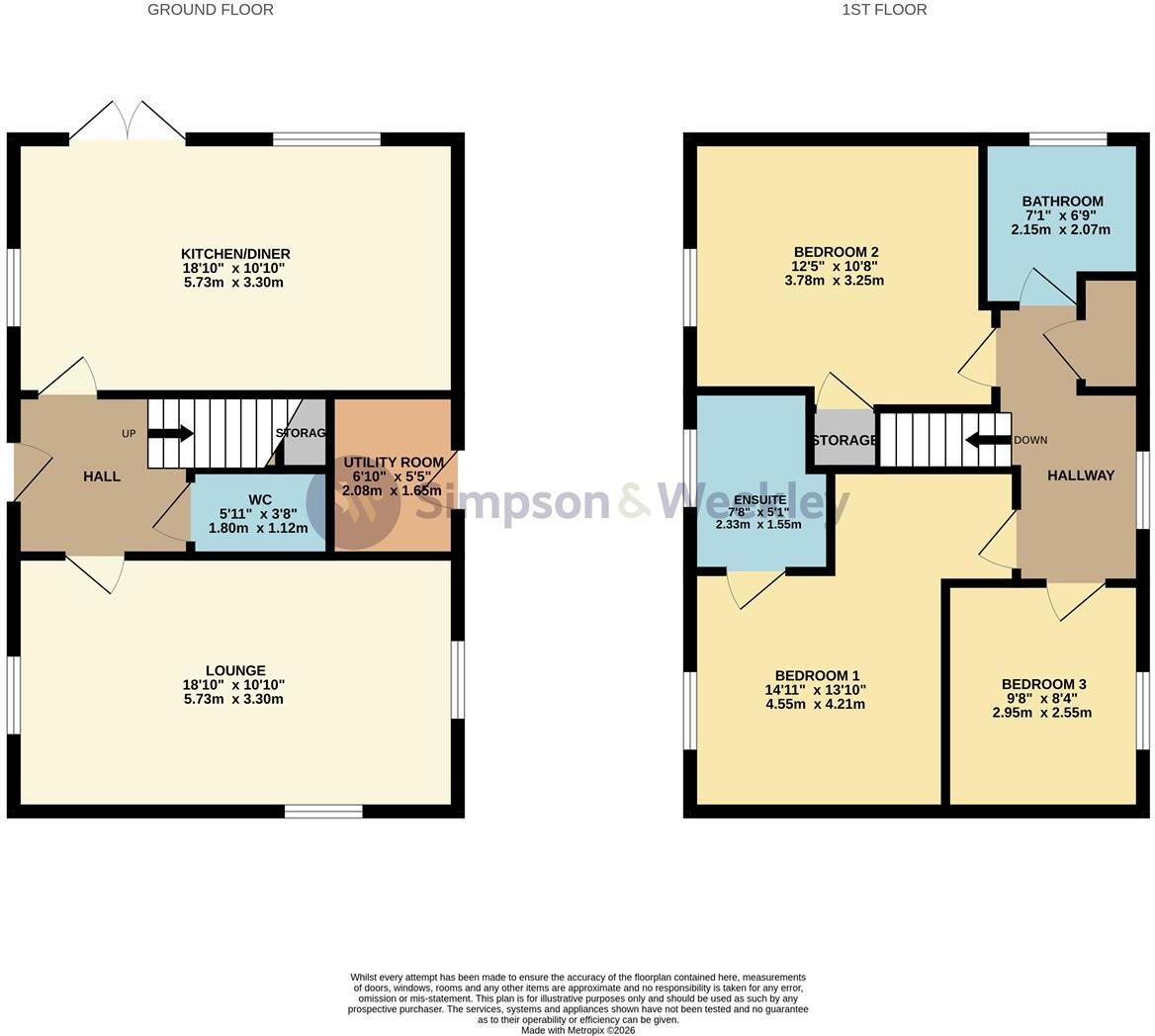 Serpentine Grove, Wellingborough floorplan