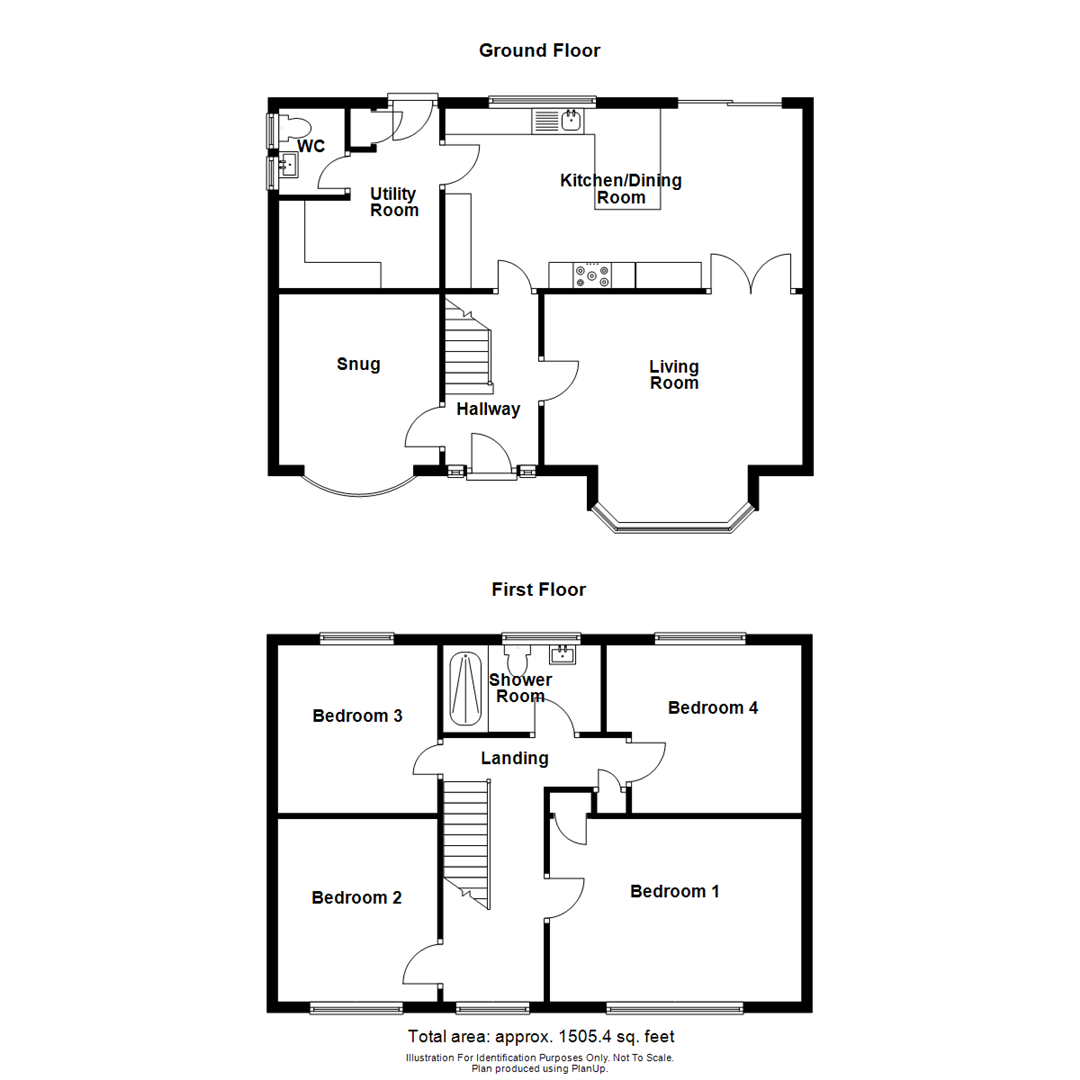 12 Castle Road, Bayston Hill, Shrewsbury, SY3 0NF floorplan