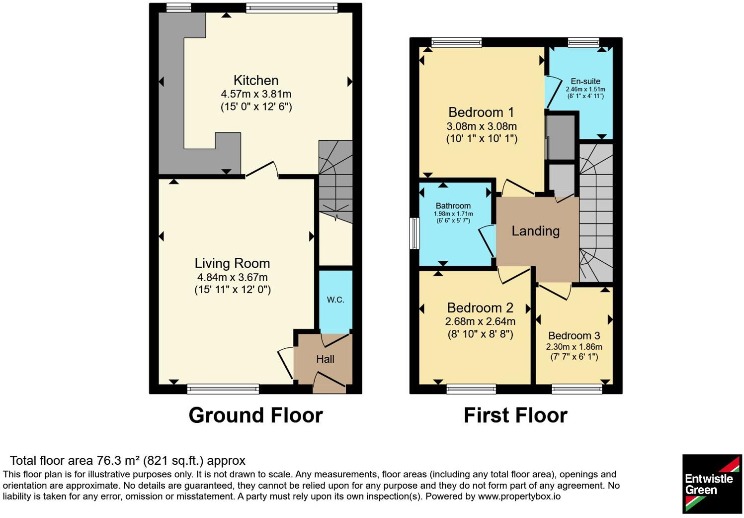 Maden Fold Close, Burnley, Lancashire, BB12 floorplan