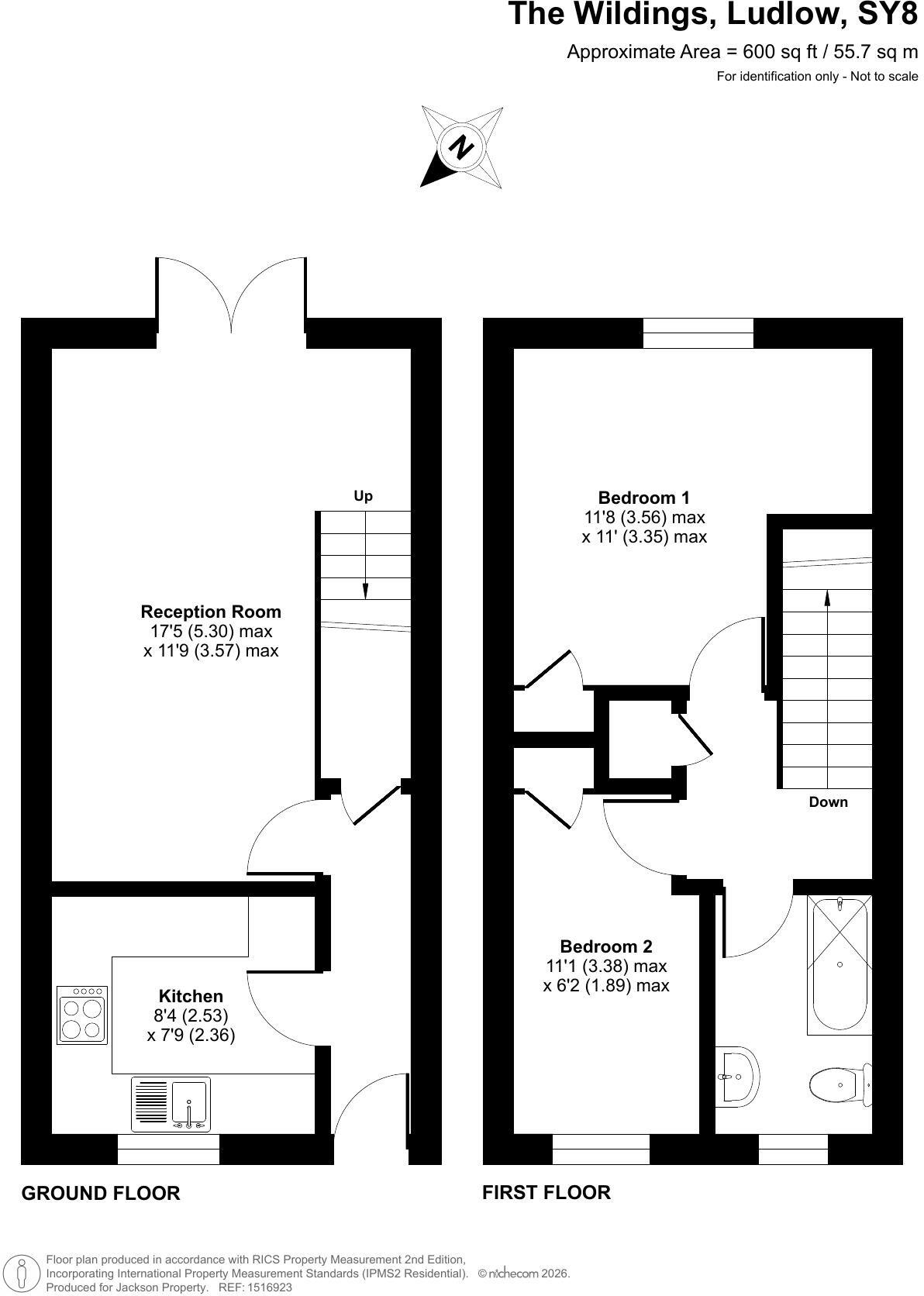 The Wildings, Ludlow, Shropshire, SY8 1EP floorplan