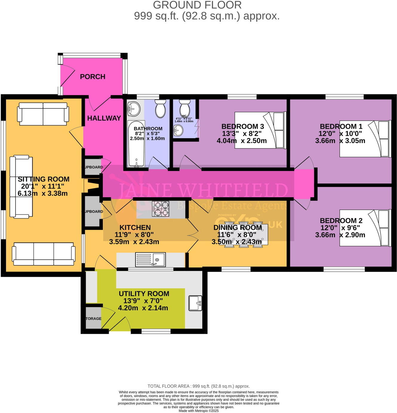Kennedy Avenue, Whitley, Melksham floorplan