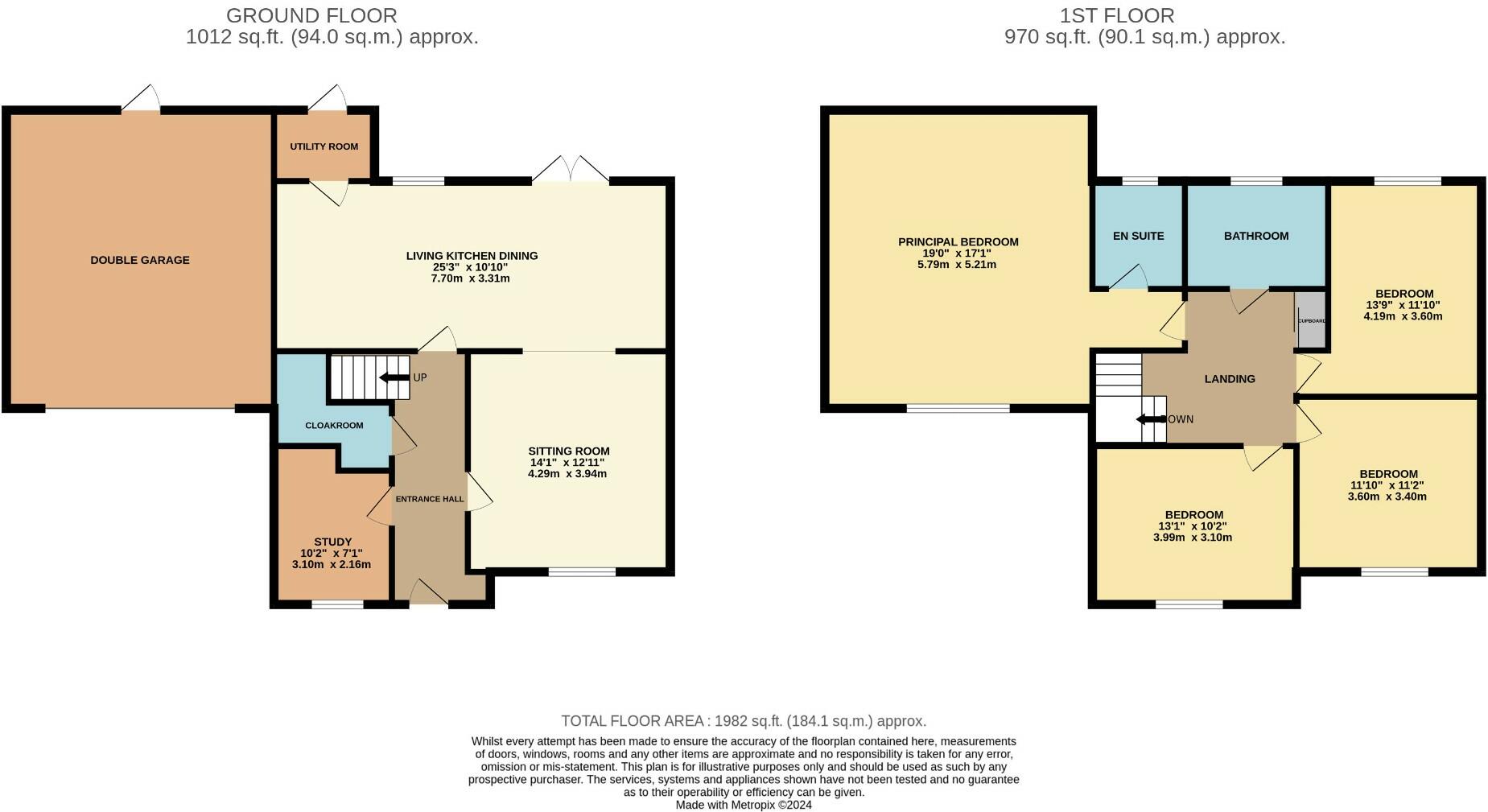Plot 24, Keston Fields, Pinchbeck, Spalding, Lincolnshire, PE11 floorplan