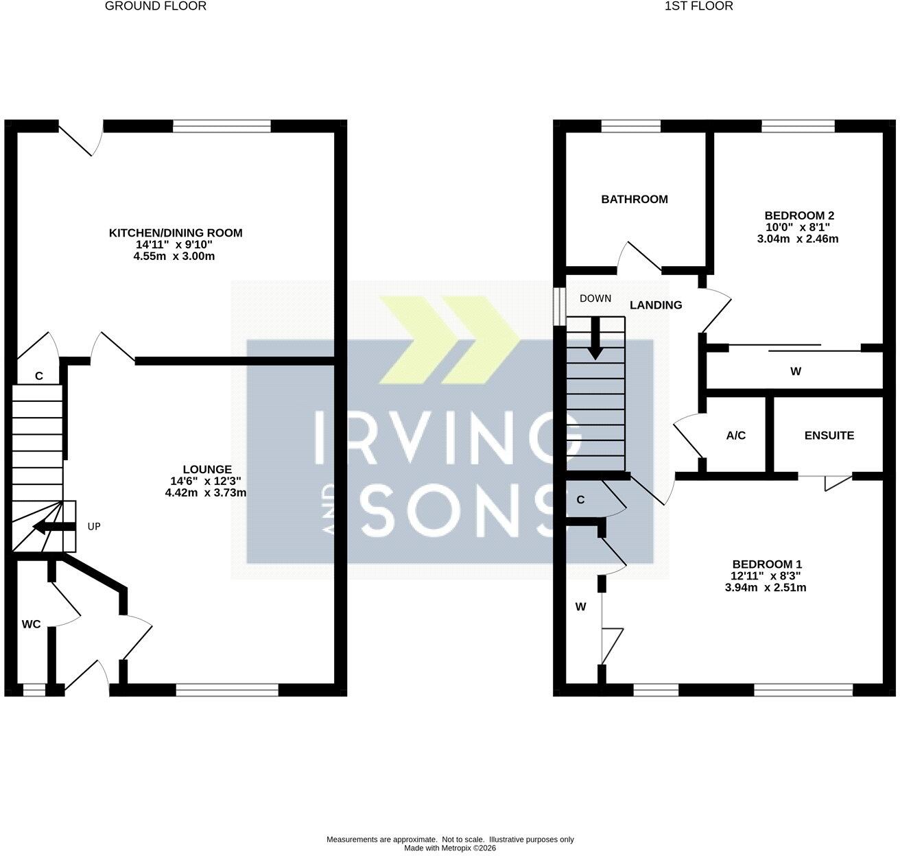 Woodland Close, Verwood, Dorset, BH31 floorplan
