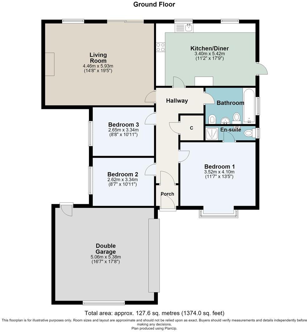 The Dell, Heath And Reach, Leighton Buzzard floorplan