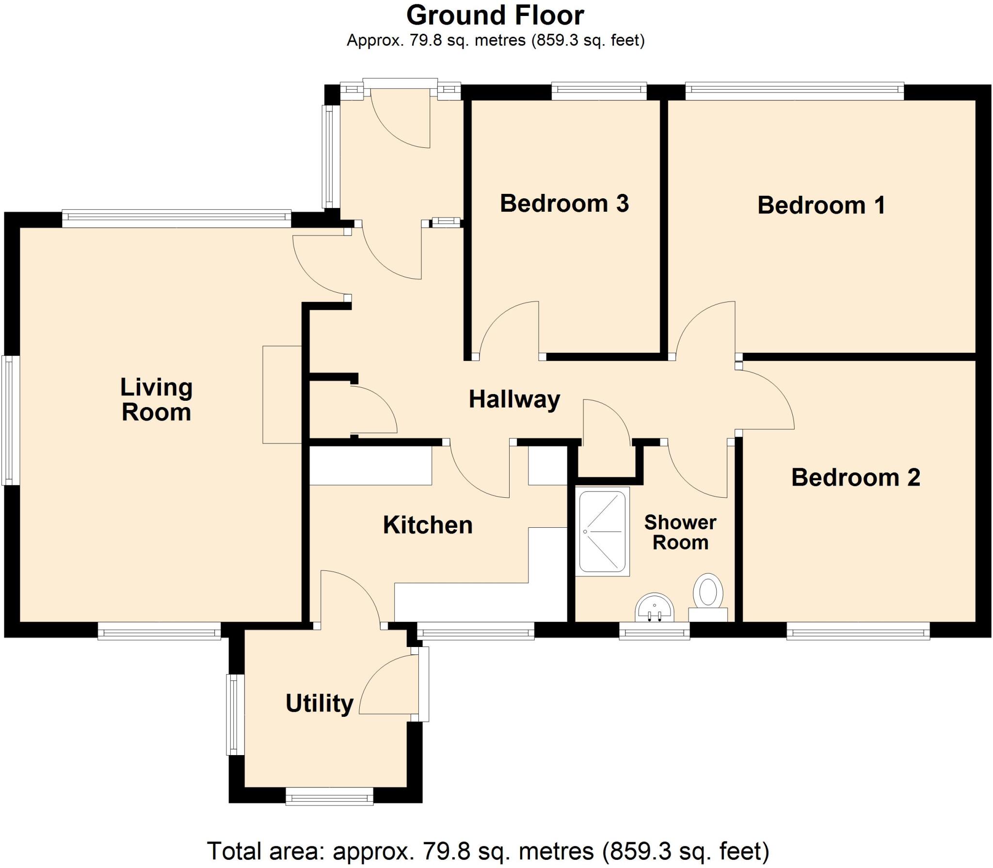 Richmond Park, Northam, Bideford, EX39 floorplan