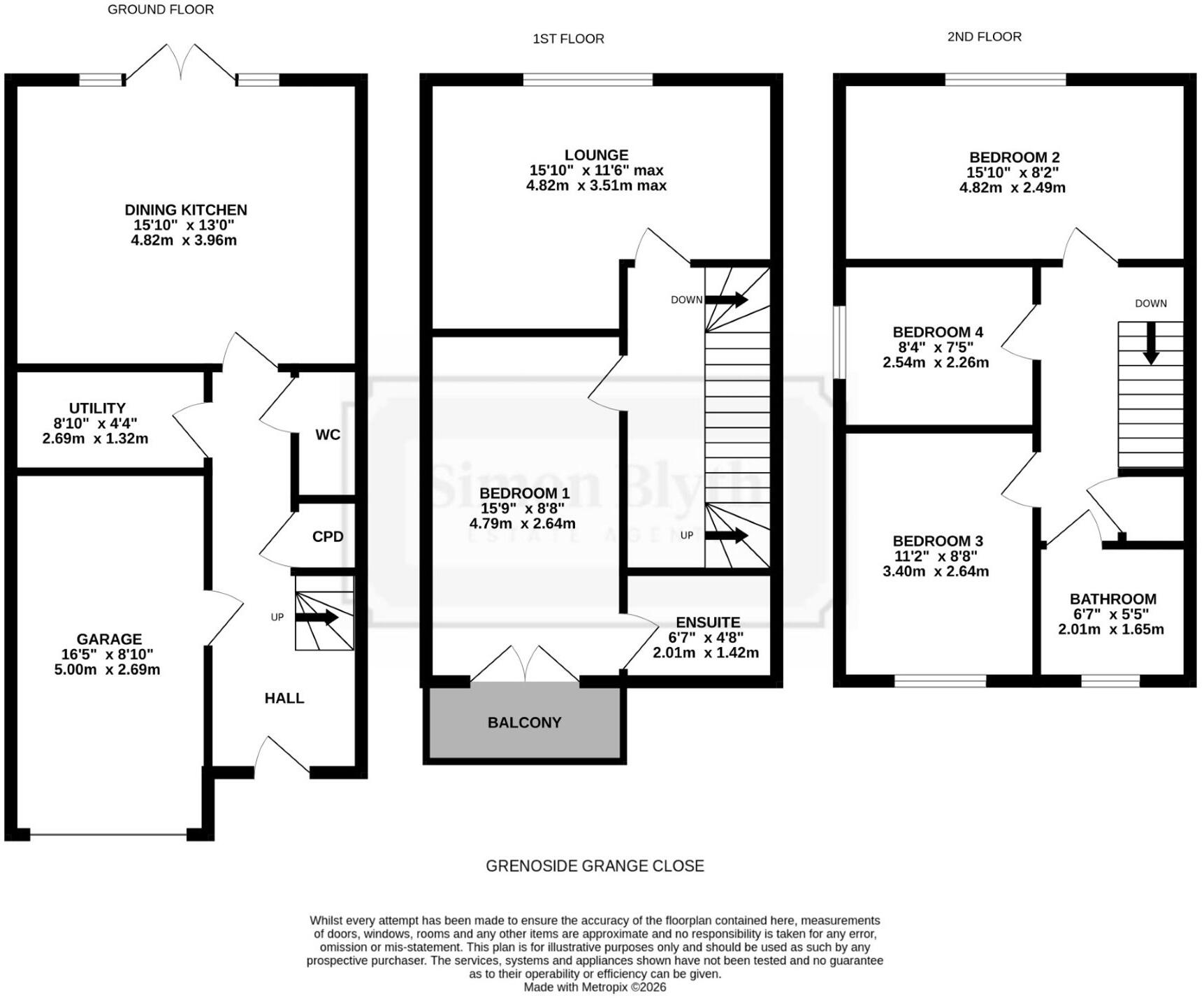 Grenoside Grange Close, Grenoside, S35 floorplan