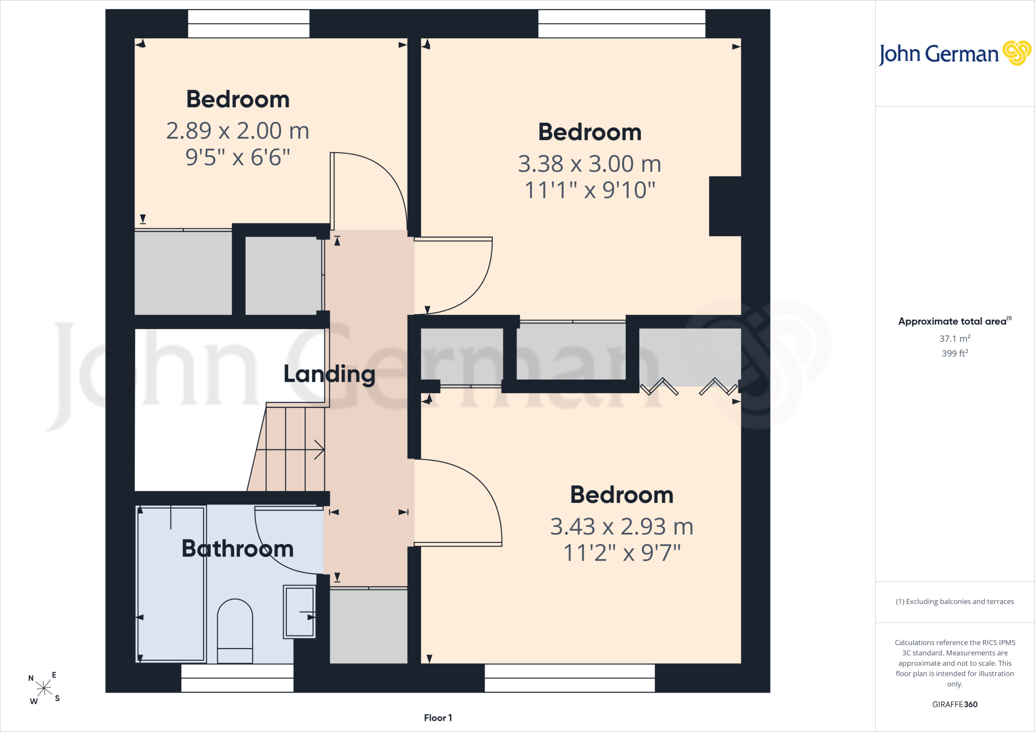 George Elliott Close, Uttoxeter floorplan
