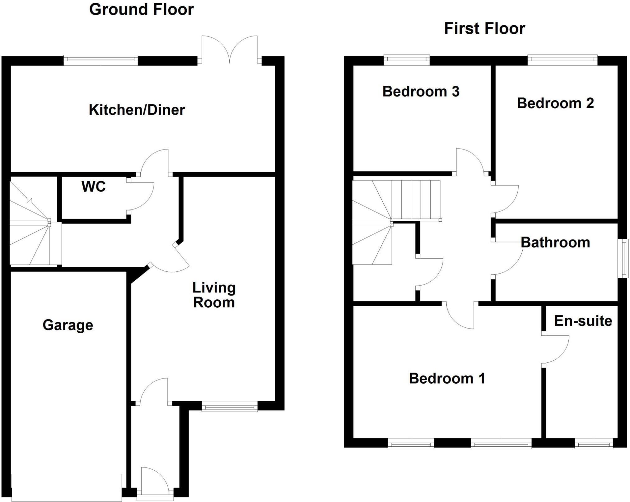 Elm View, Castleford, Wakefield floorplan