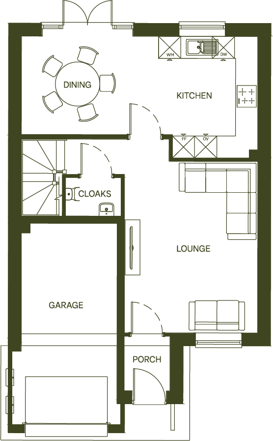 Wrexham Road,
Abermorddu,
LL12 floorplan