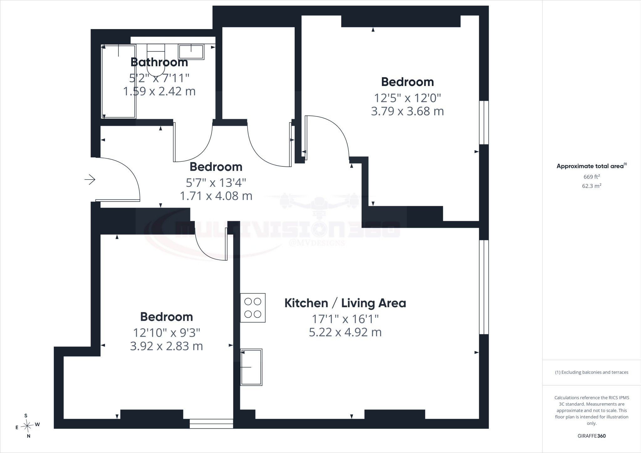 Affinity Living, Manchester, Exchange Point, New Kings Head Yard, Manchester floorplan
