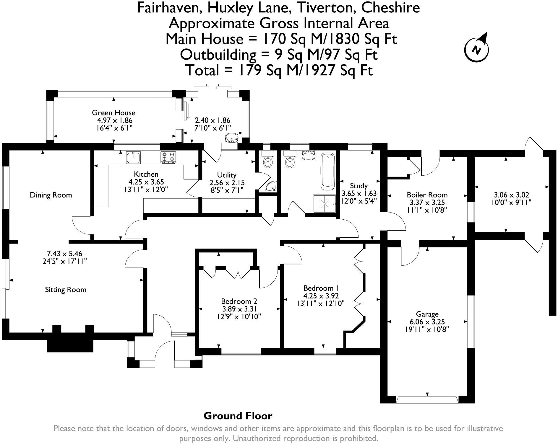 Tiverton, Near Tarporley floorplan