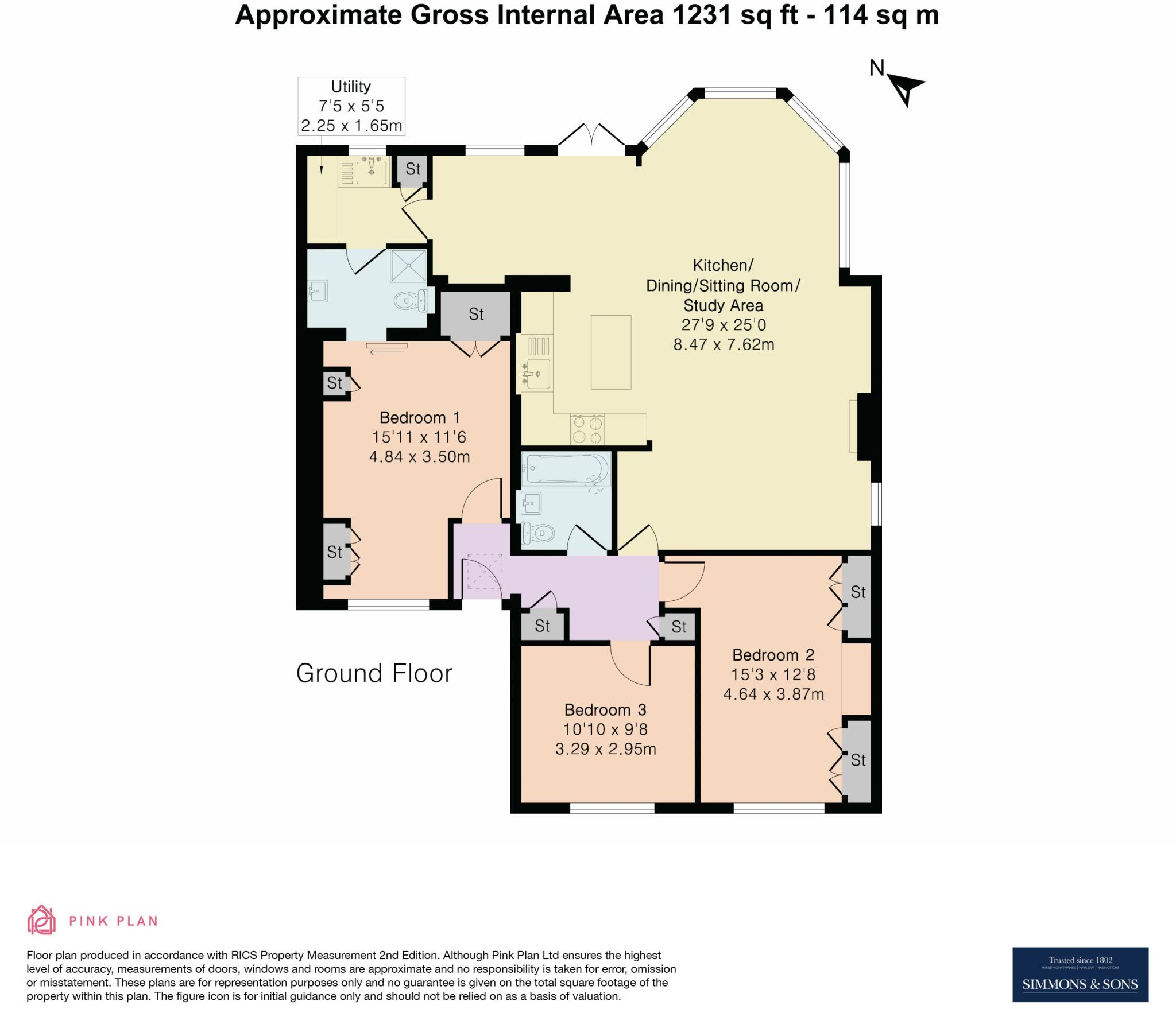 Pound Crescent, Marlow floorplan