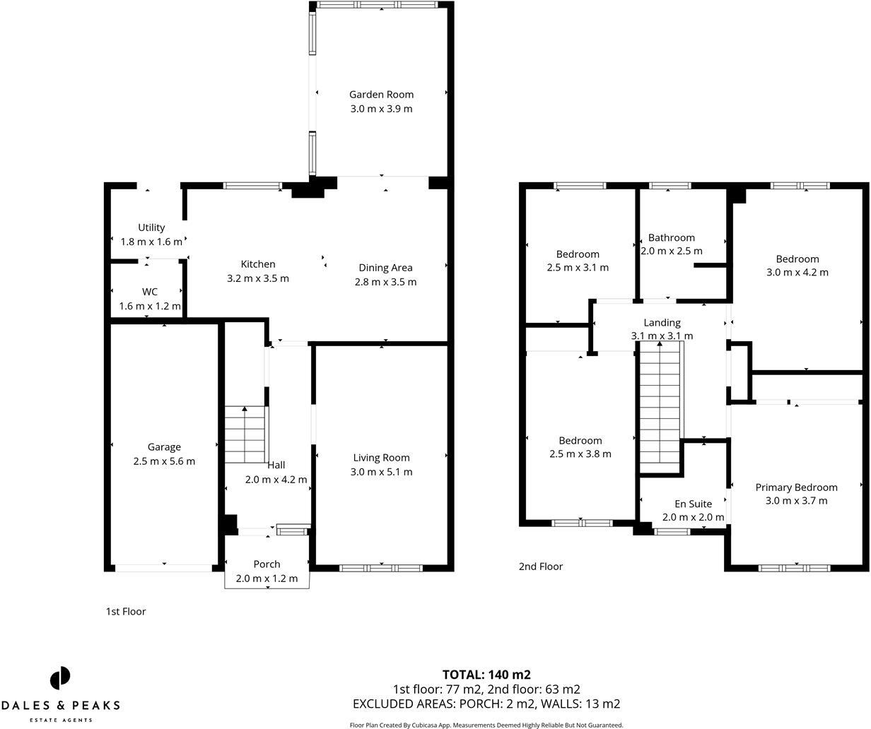 5, Murray Lane, Wingerworth, Chesterfield, S42 6FL floorplan