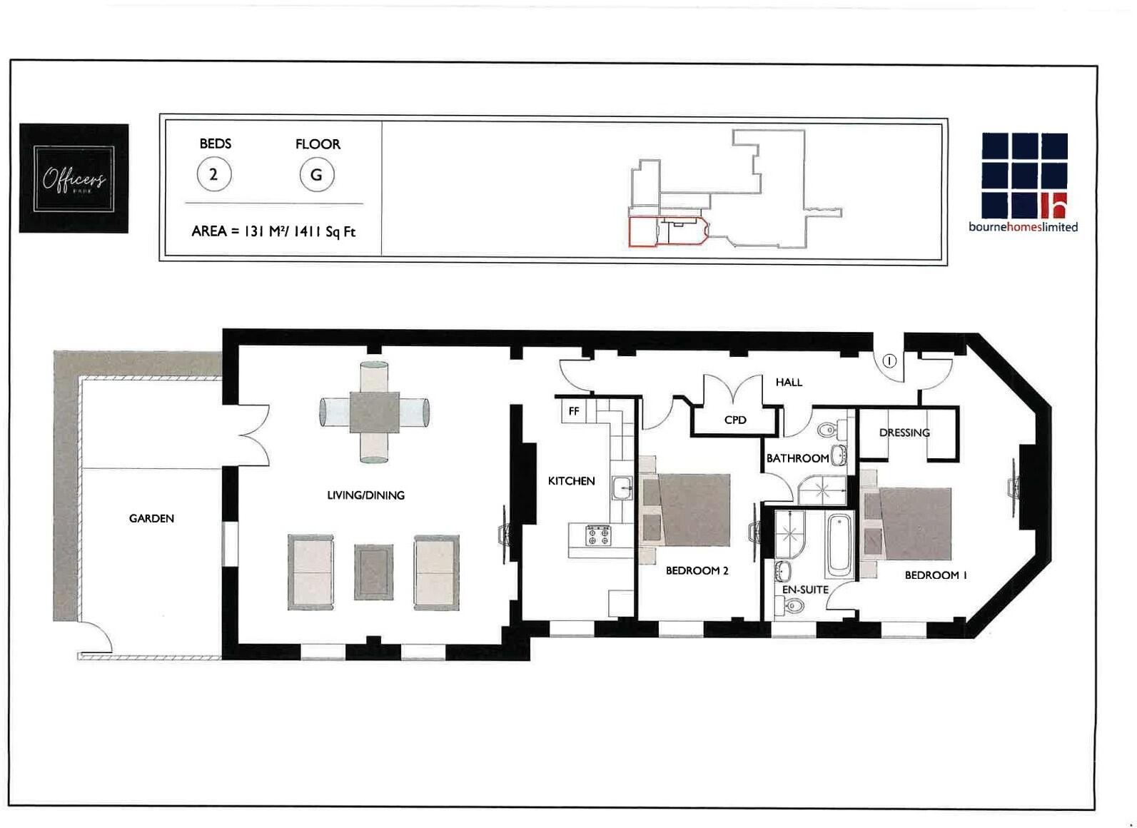 Brunswick Road, Deepcut, Camberley, Surrey, GU16 floorplan