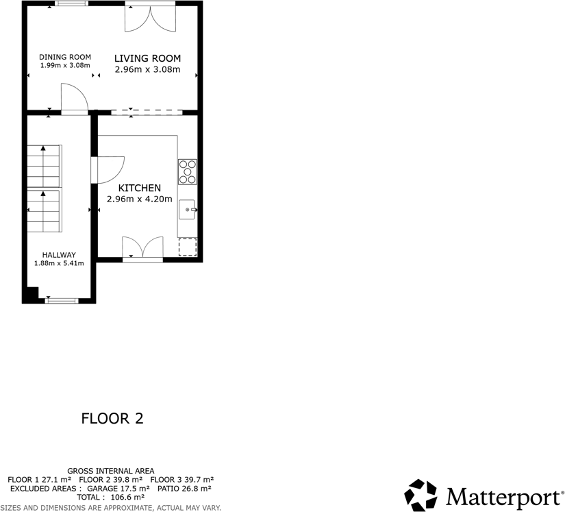 Windsor View, New Rossington, Doncaster, DN11 floorplan
