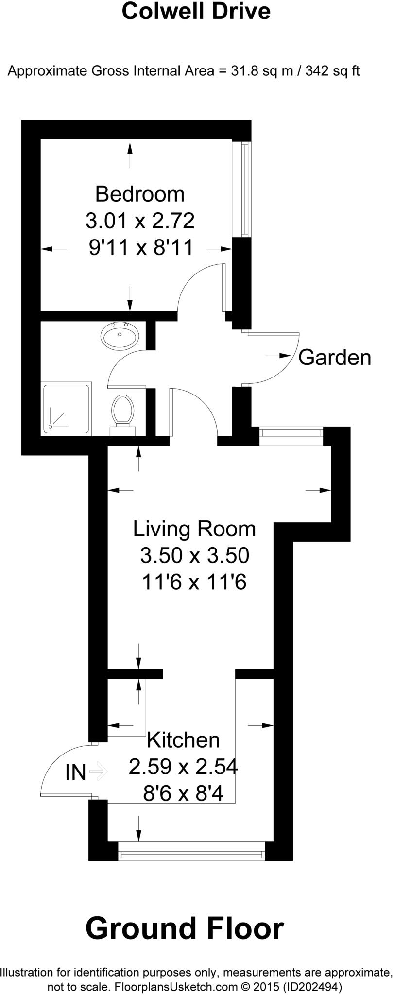 Colwell Drive, Witney, Oxfordshire floorplan